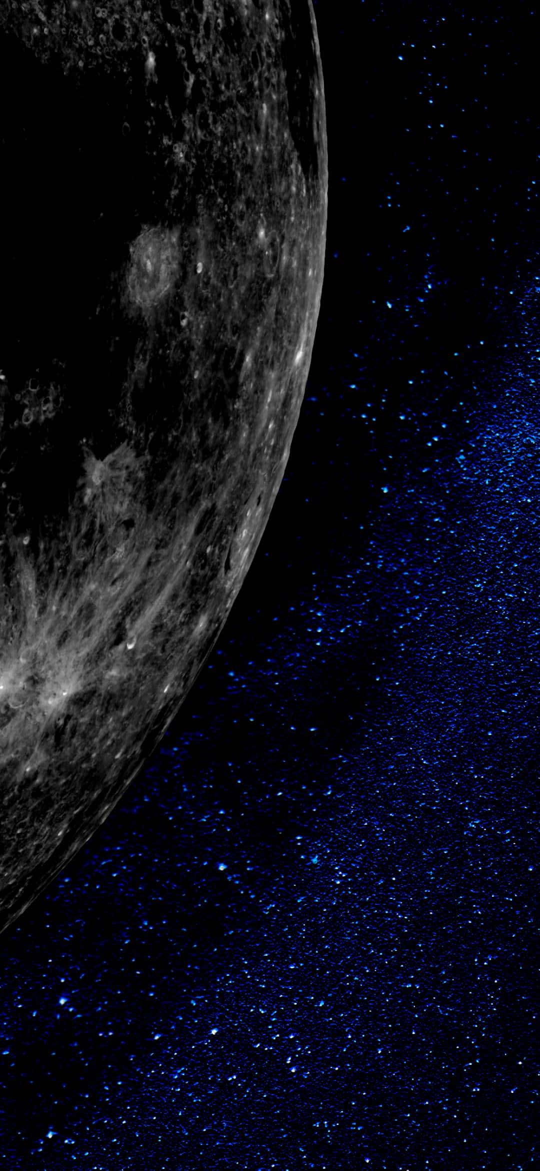 1080x2340 4K kuu lähikuva digitaalinen taide Taustakuvat