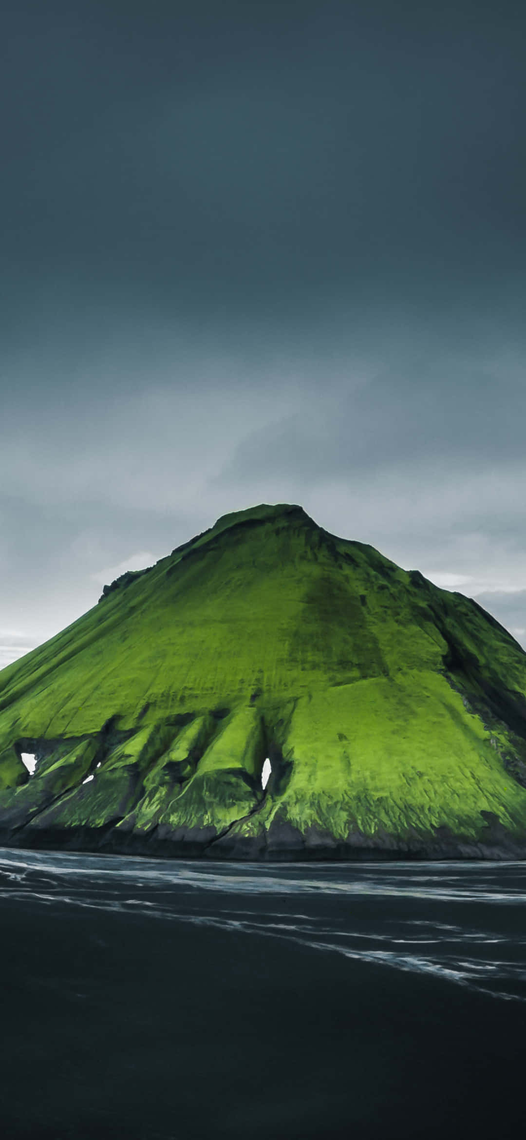 1080x2340 4K Maelifellin vuorenhuippu Taustakuvat