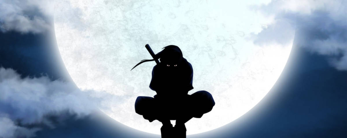 1200x480 Itachi Uchiha Siluetti Taustakuvat