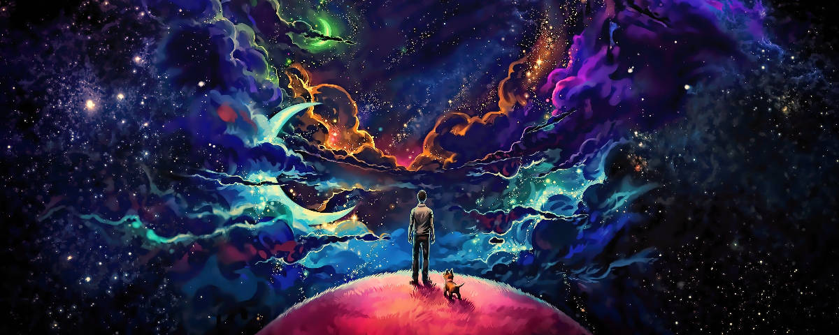 1200x480 Trippy Pilvigalaksi Taustakuvat