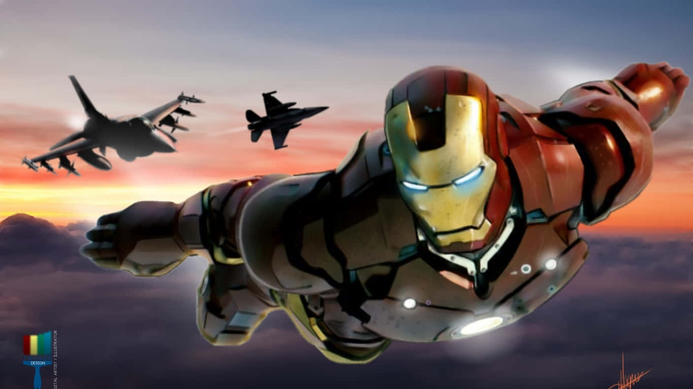 1366x768 Jumbo Jets -taustakuva Iron Manilla Taustakuvat