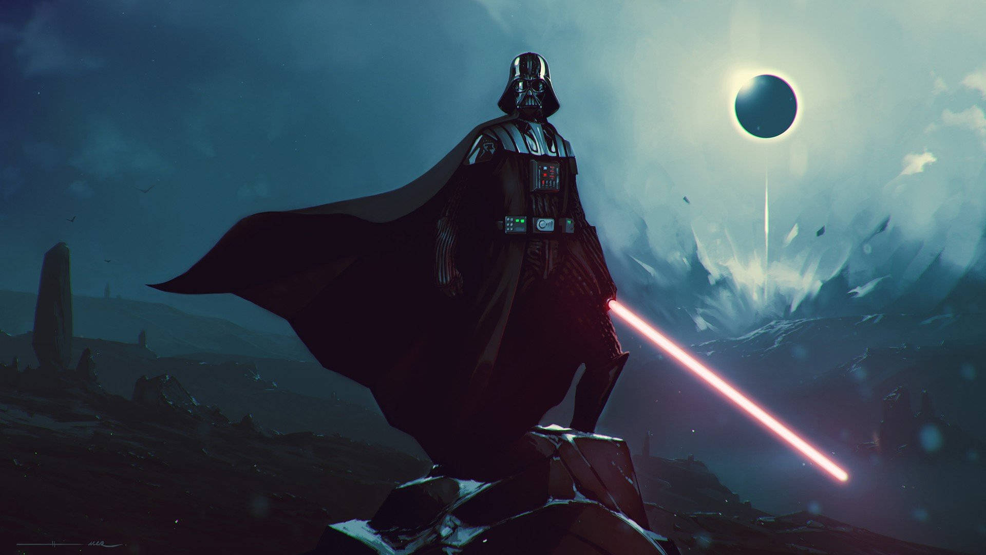 1920 X 1080 Pelitausta Darth Vader Taustakuvat
