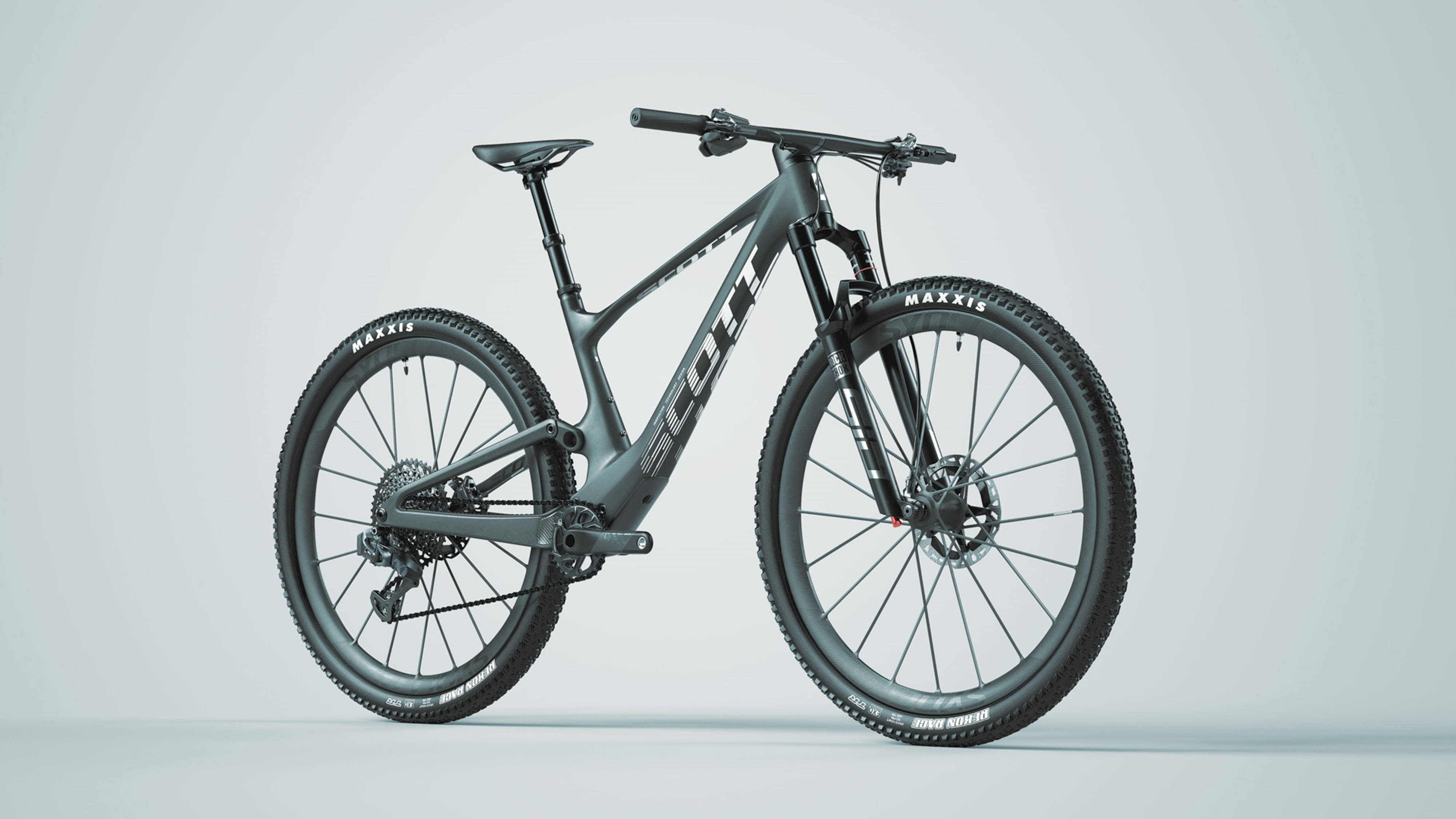 2022 Scott Maxxis Spark Black 4K Maastopyörä Taustakuvat