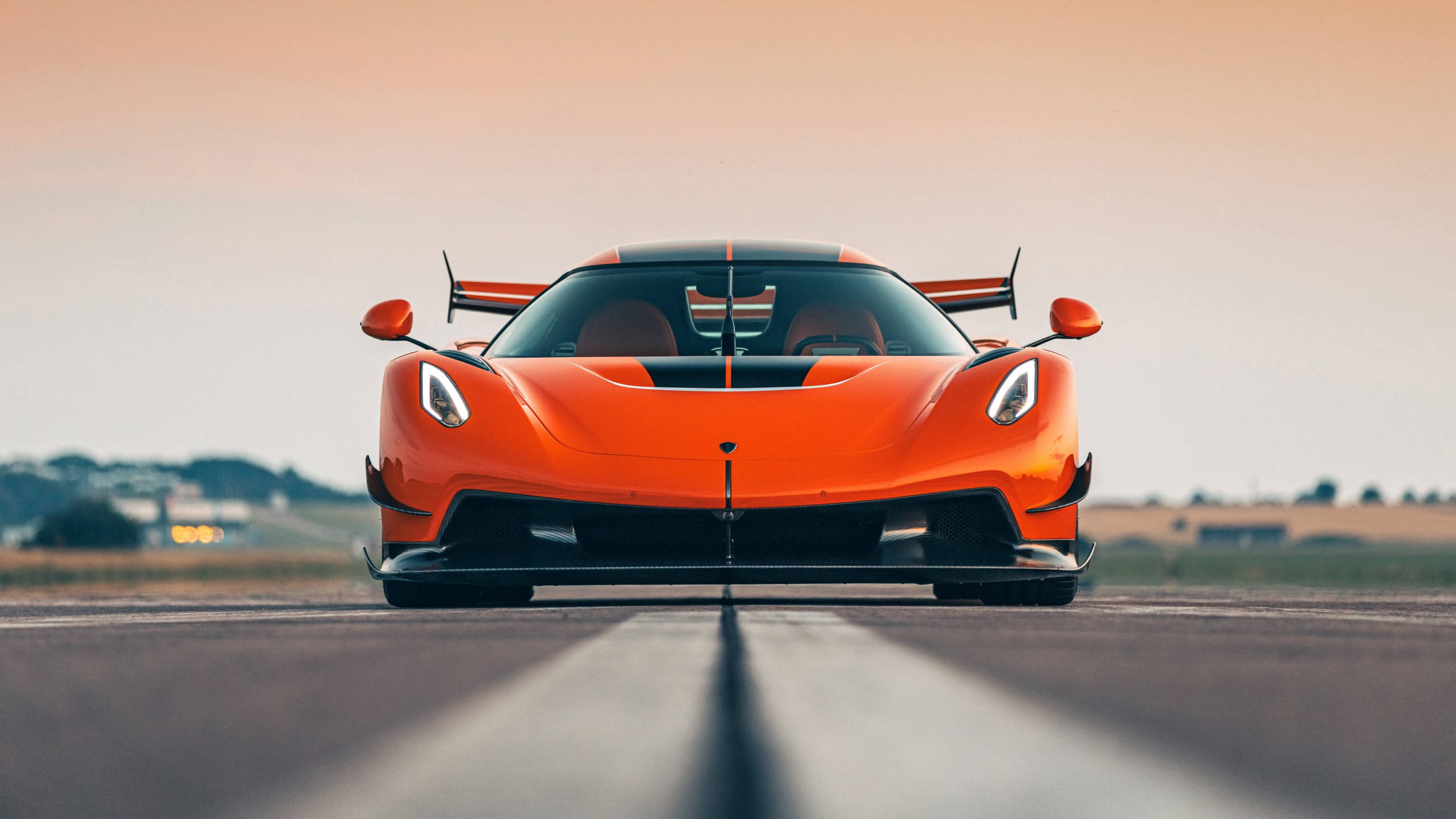 2560x1440 Auto Oranssi Koenigsegg Jesko Taustakuvat