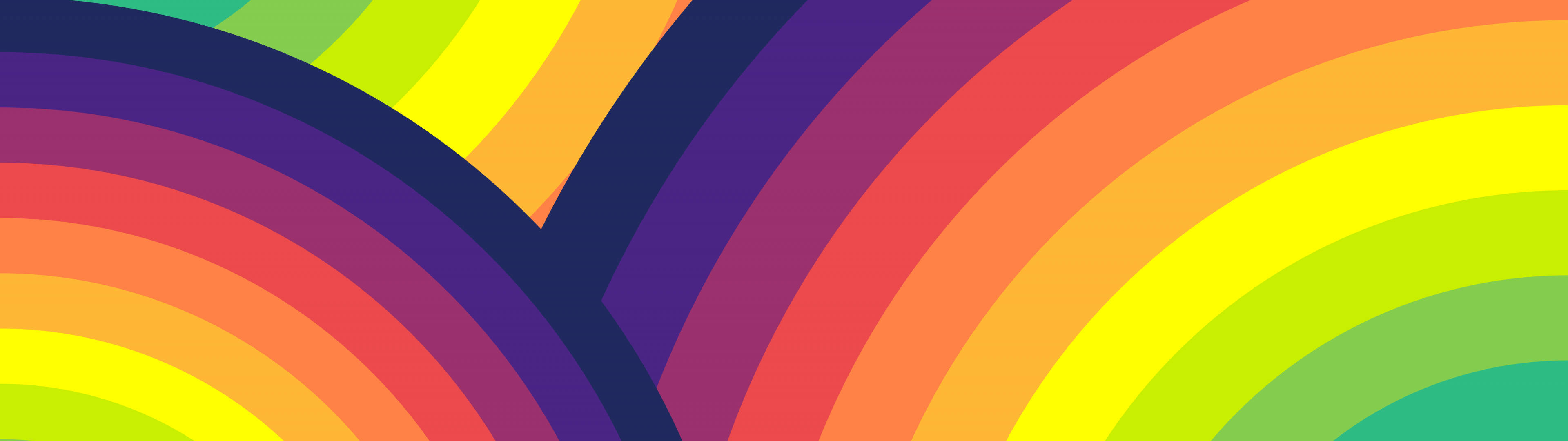 3840x1080 4K Sateenkaari Taustakuvat