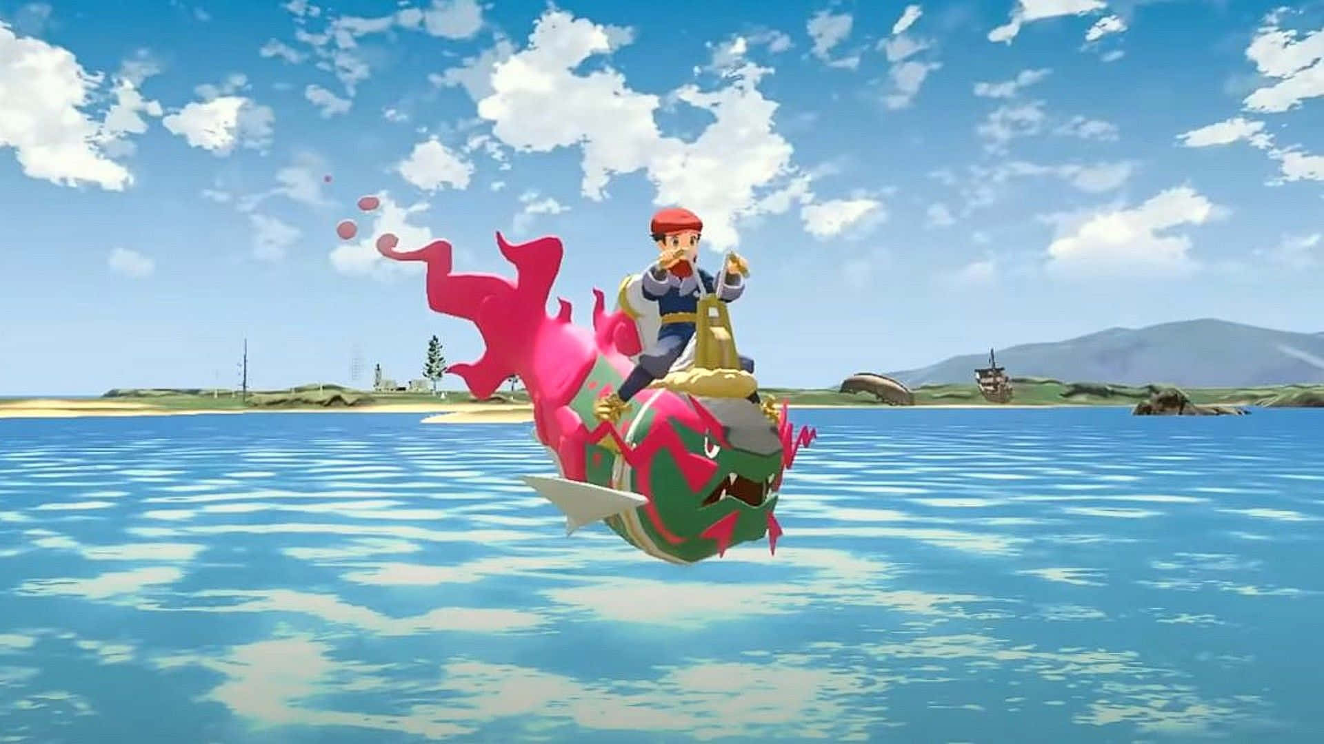 3D Basculinin evoluutiomuoto Pokémon Taustakuvat