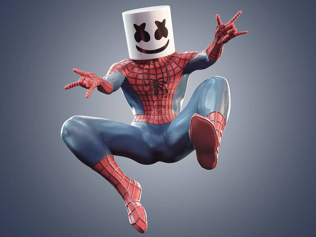 3D Hassu Marshmello Hämähäkkimies Taustakuvat