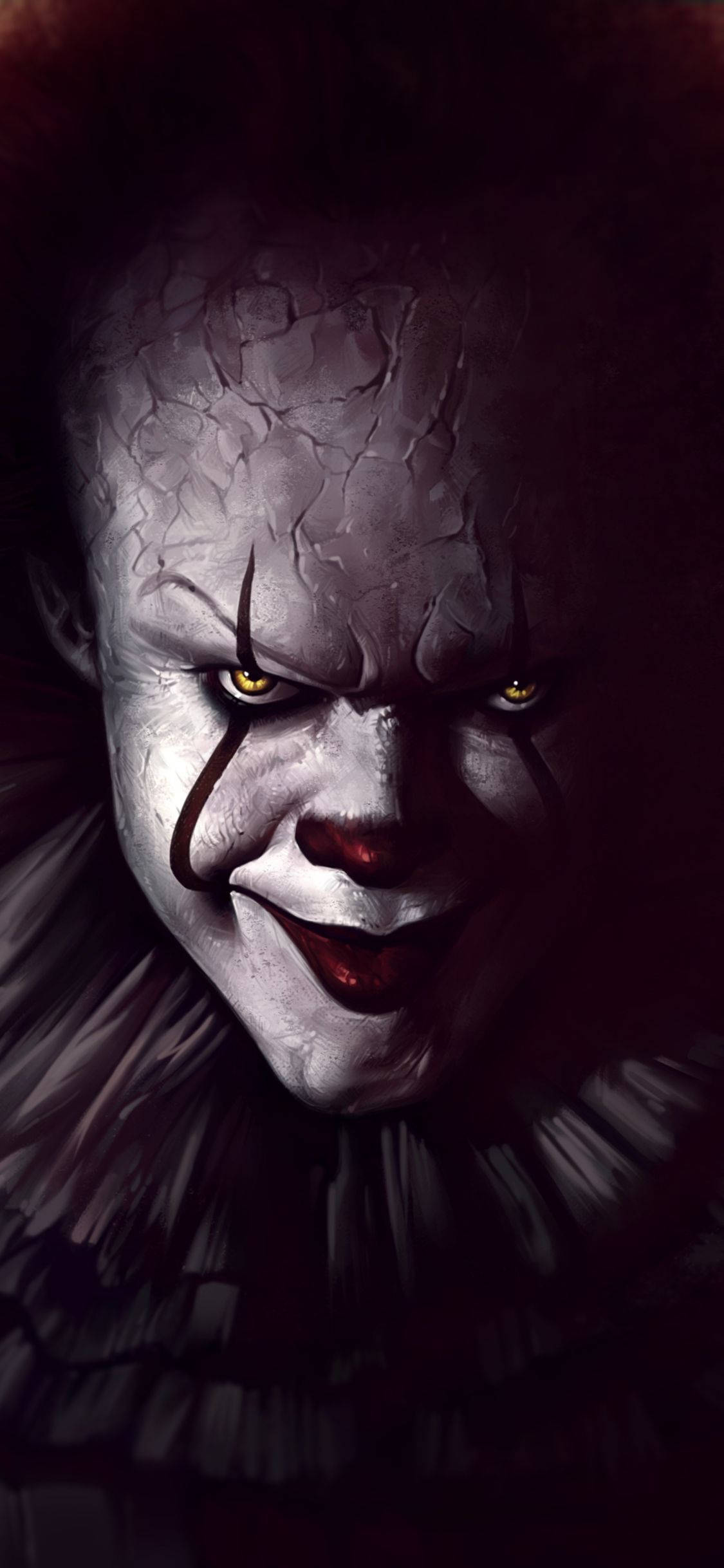 3D kauhuelokuva Pennywise Taustakuvat