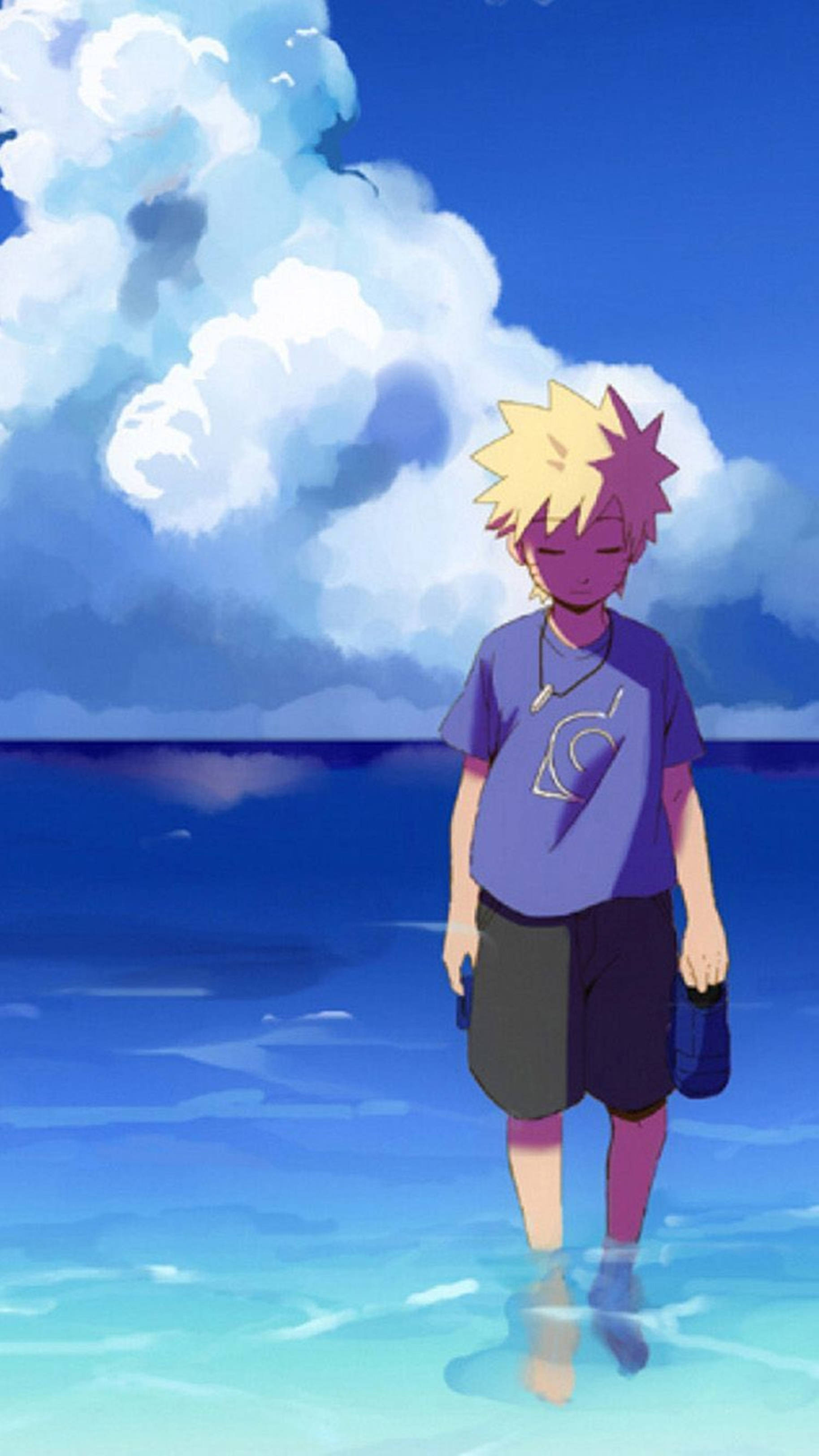 4K Anime iPhone Lapsi Uzumaki Naruto Taustakuvat