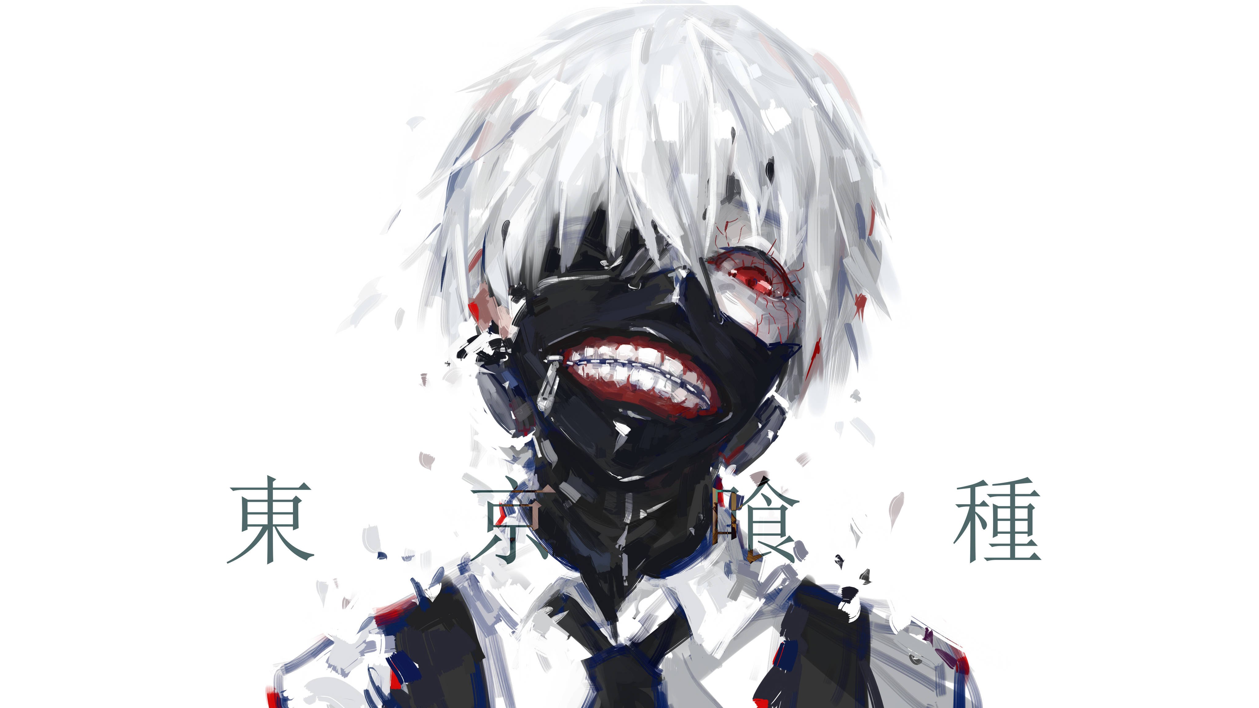 4K Anime Tokyo Ghoul Naamio Taustakuvat