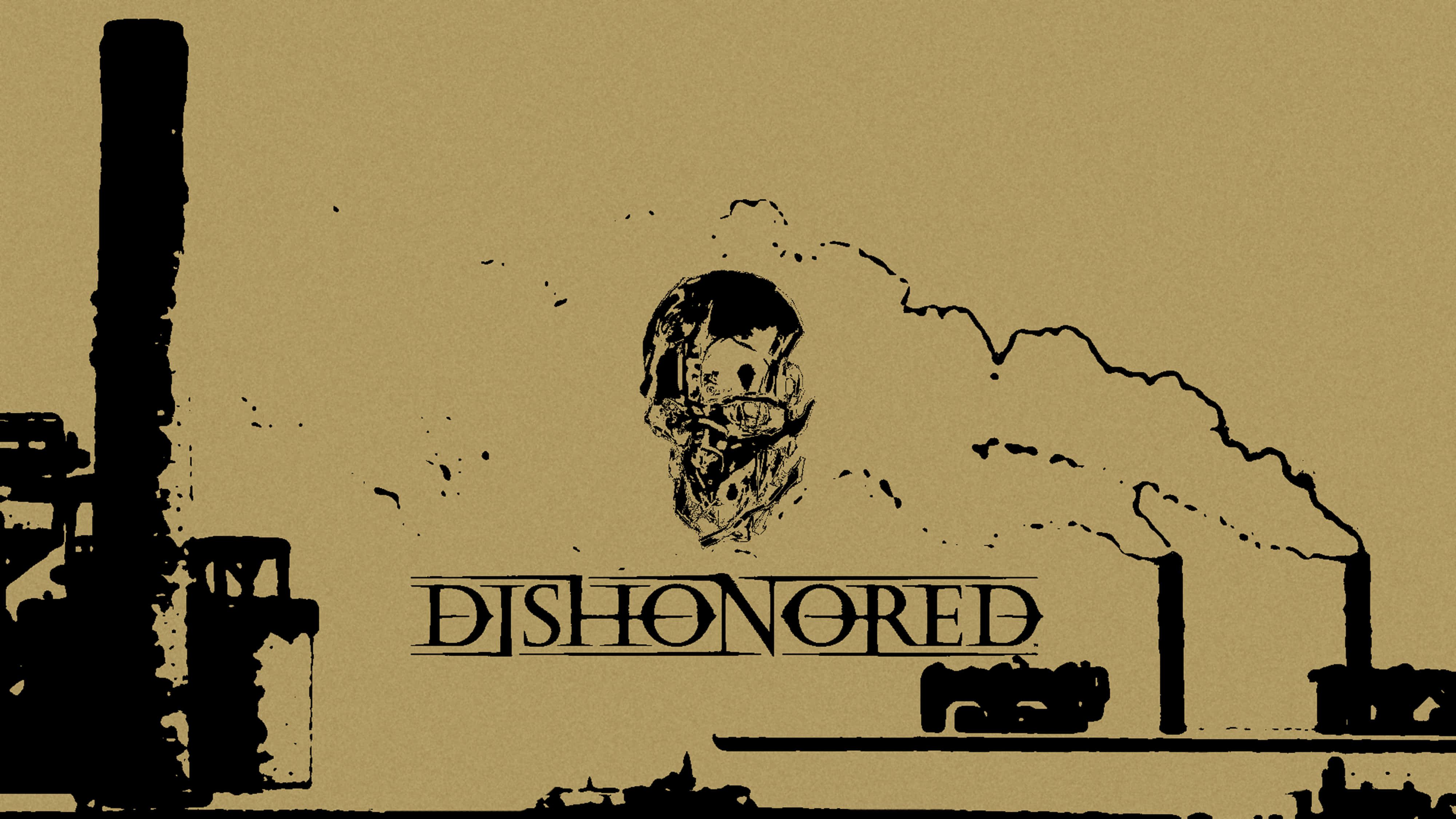 4K Dishonored Ruskea Estetiikka Taustakuvat