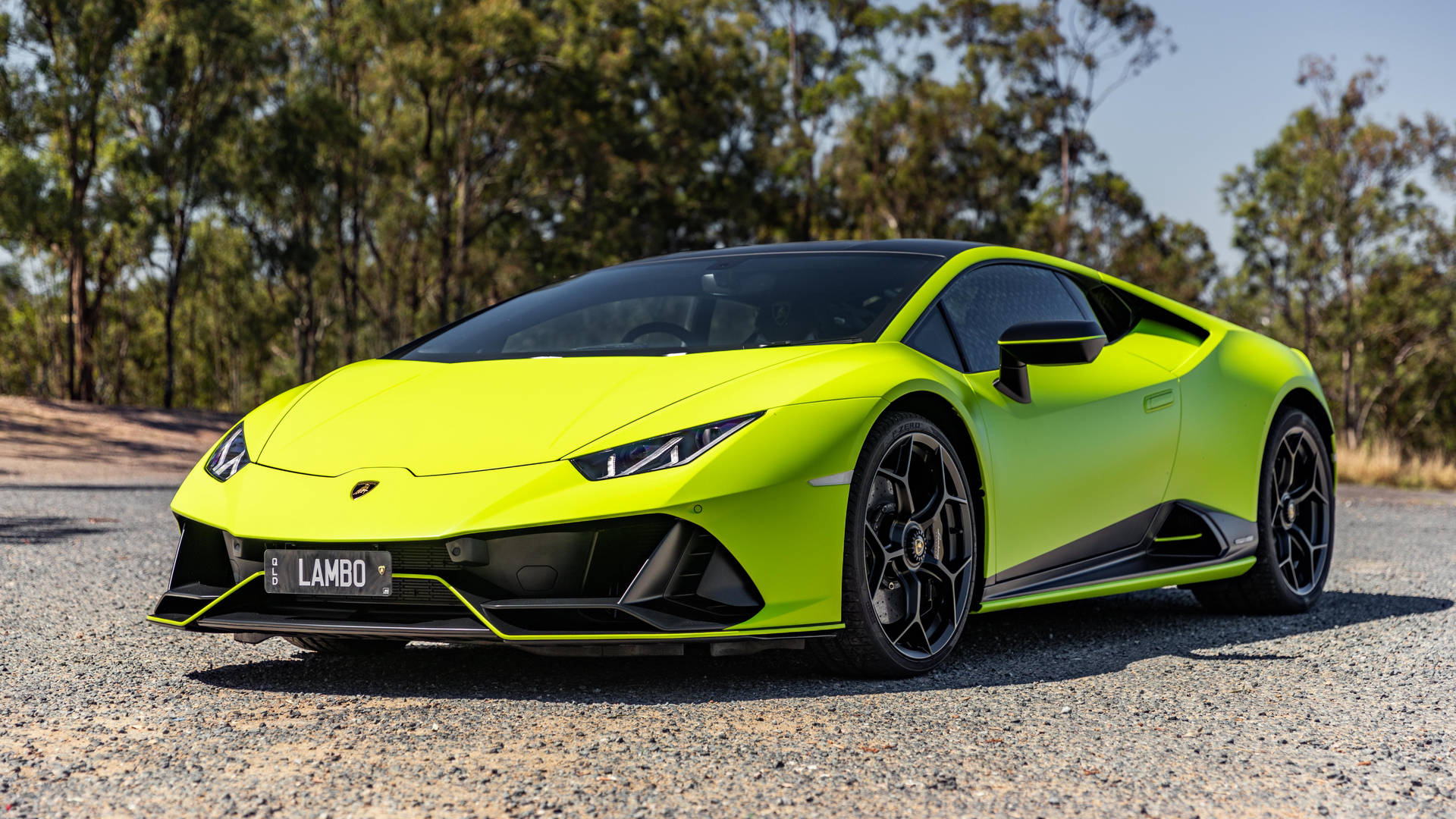 4K kannettavan auton kuva Lamborghini Huracánista