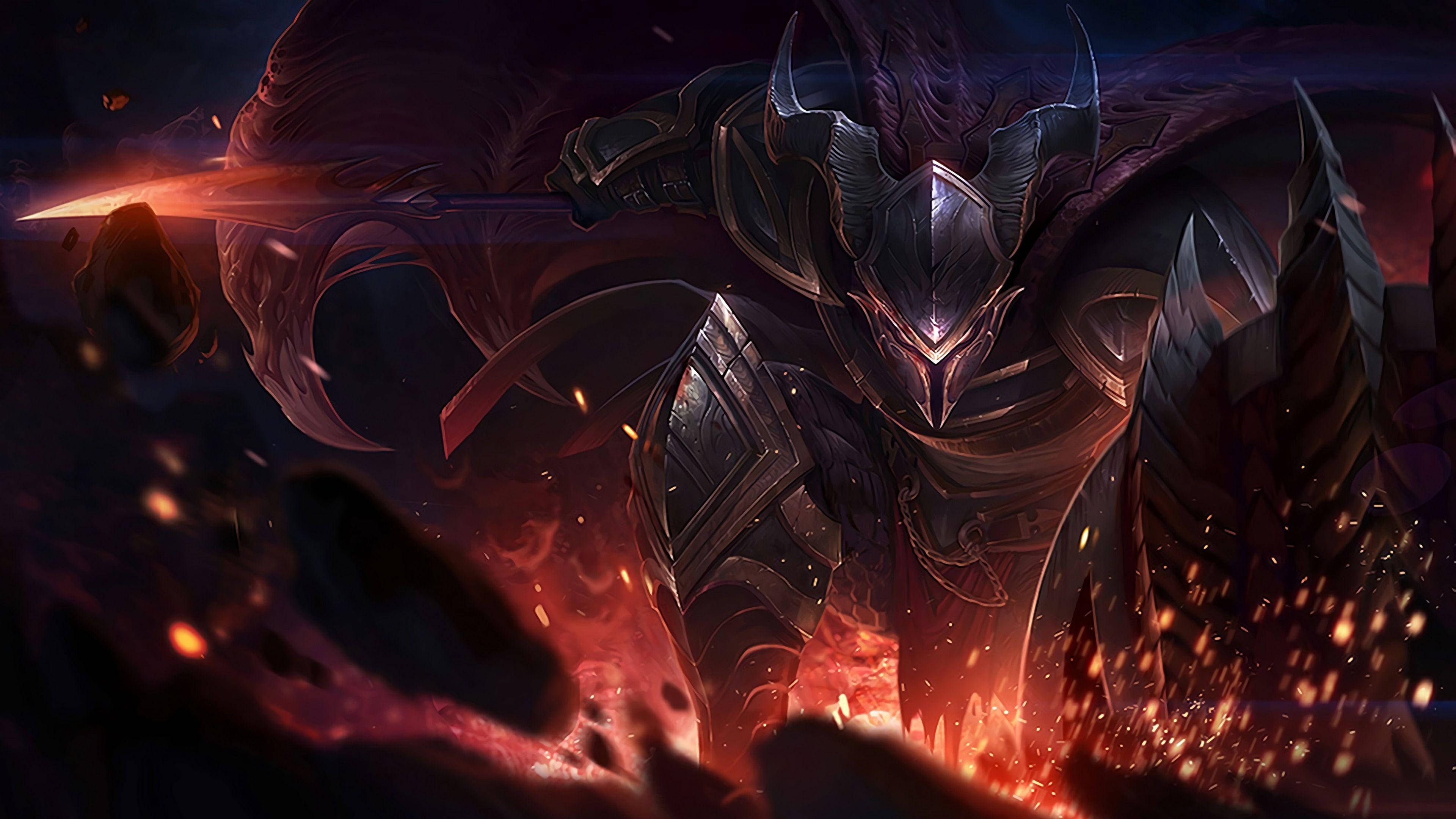4K LOL Pantheon Tulinen Taustakuvat