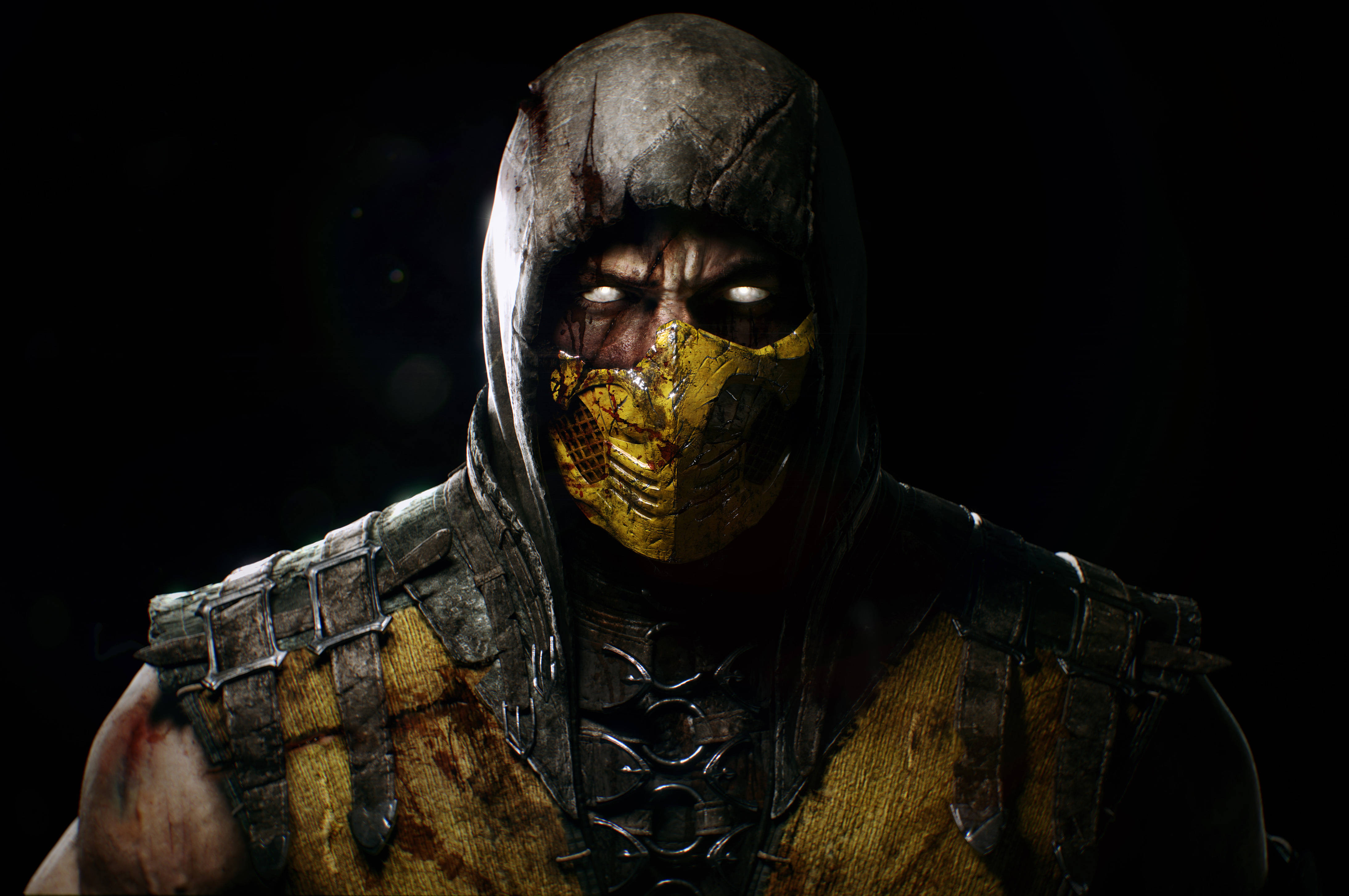 4K Pelipuhelin Skorpioni Mortal Kombat Taustakuvat