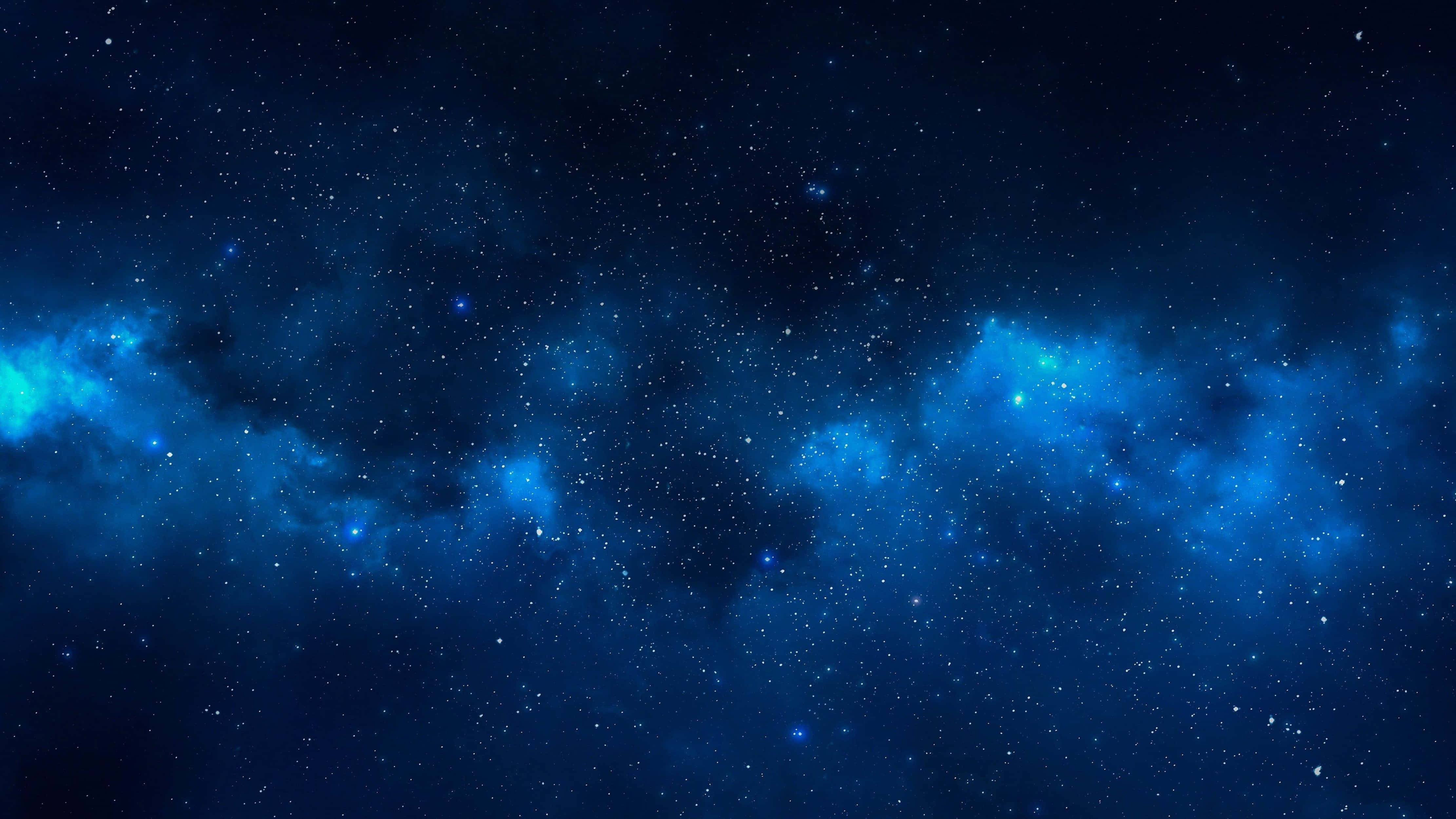 4K Sininen Galaksi Universumissa Taustakuvat