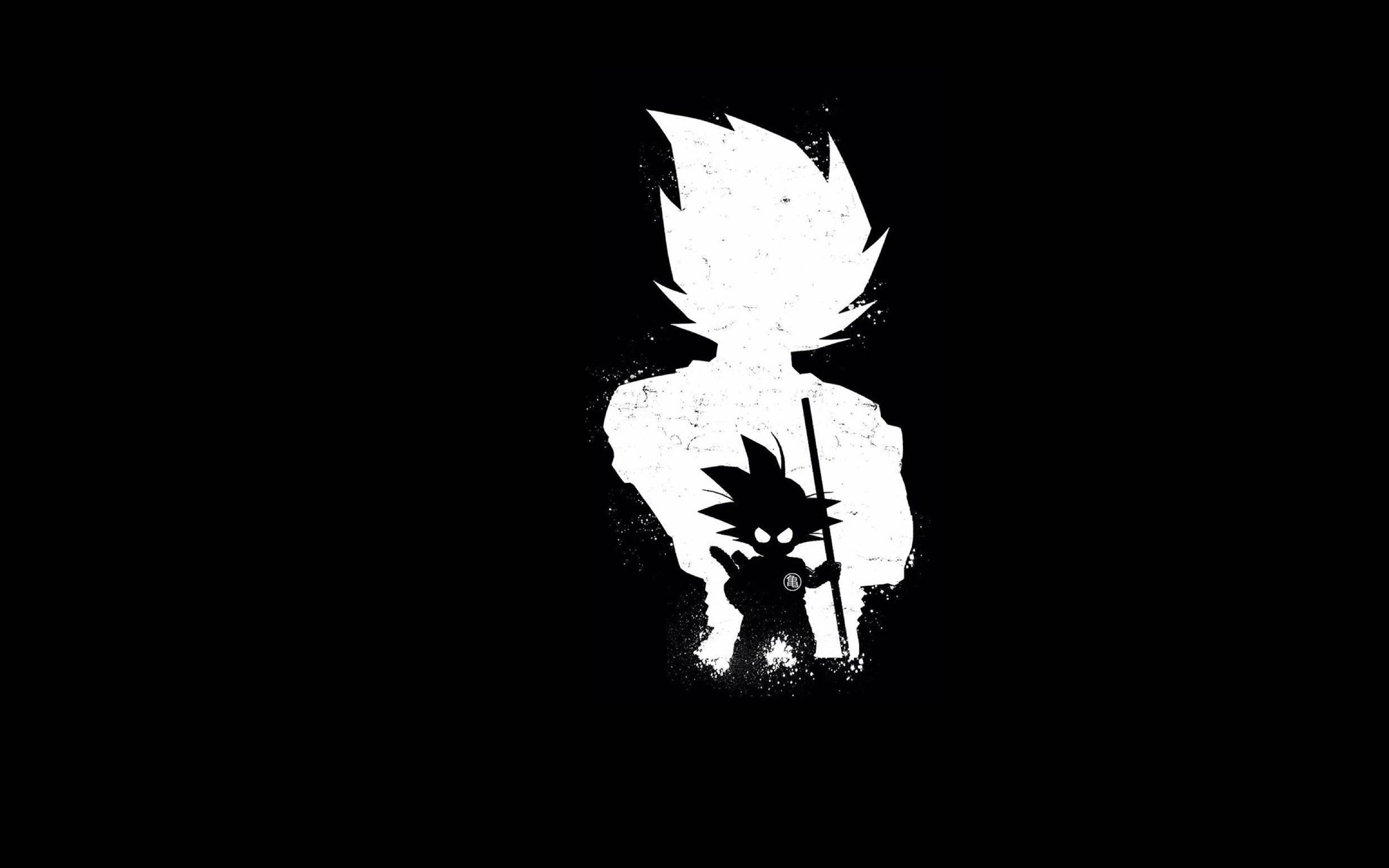 4K Ultra HD Musta Goku Taustakuvat