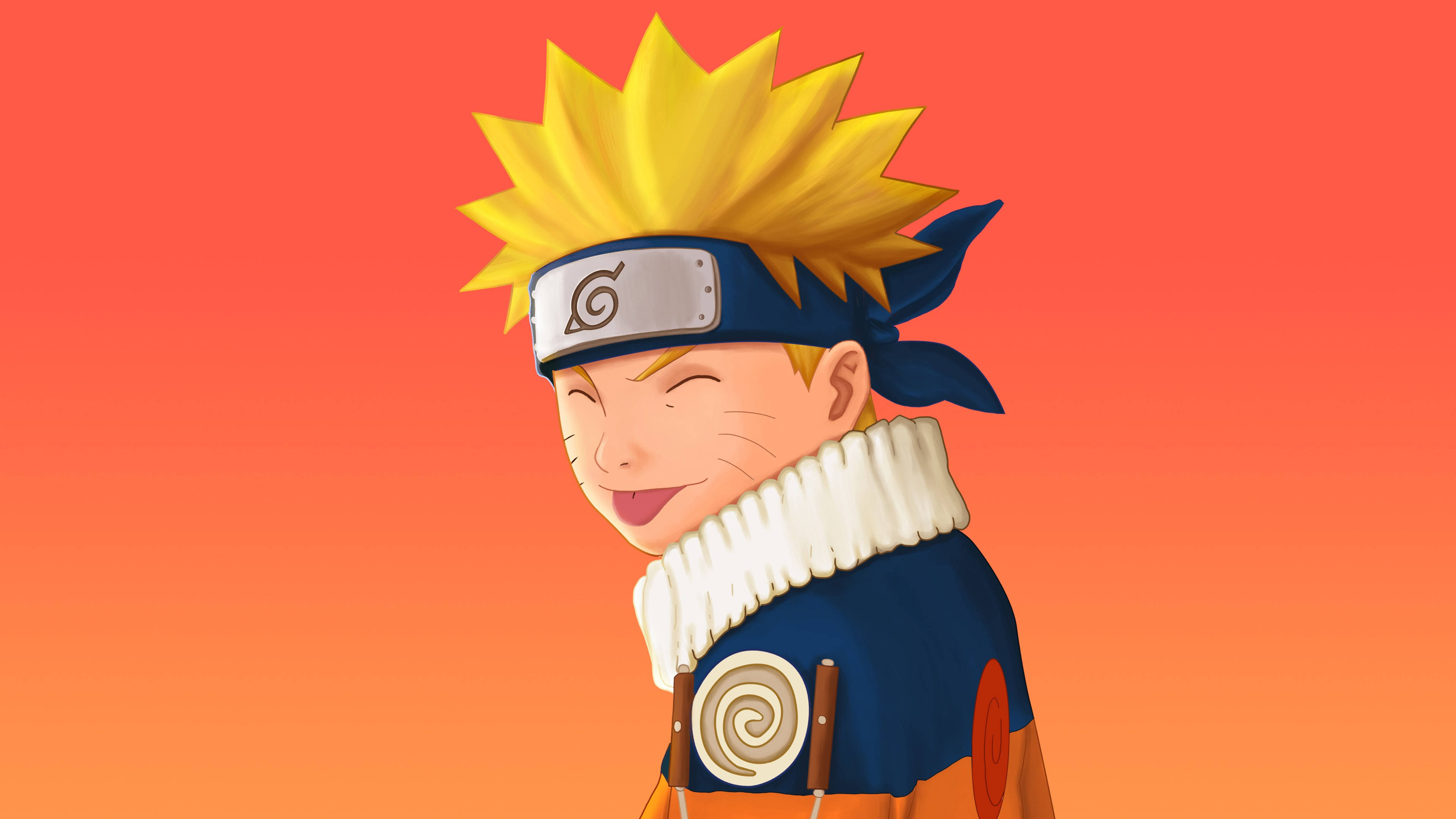 4K Ultra HD Naruto Kieli Ulkona Taustakuvat