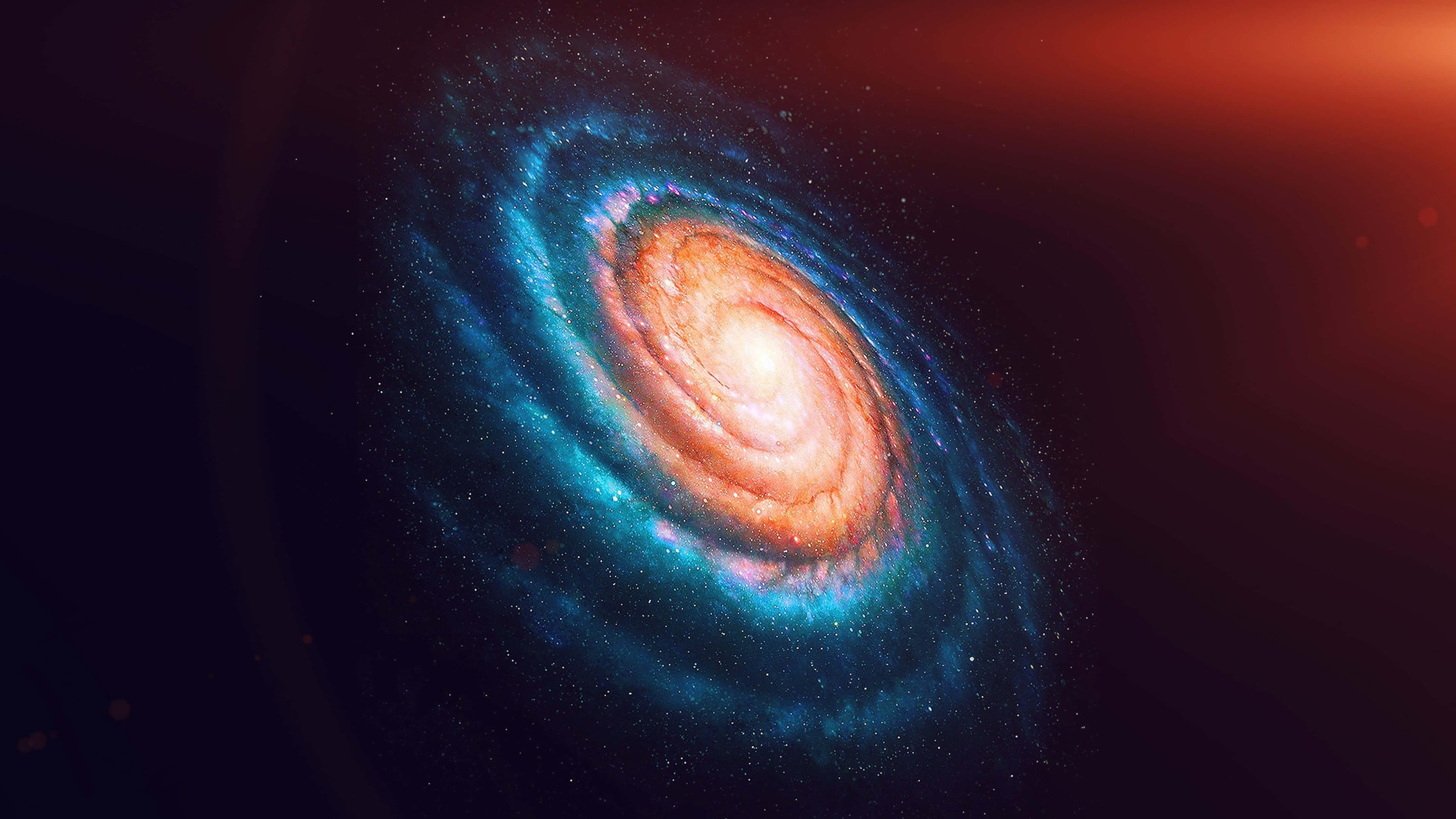4K Universumi NGC 1232 Galaksi Taustakuvat