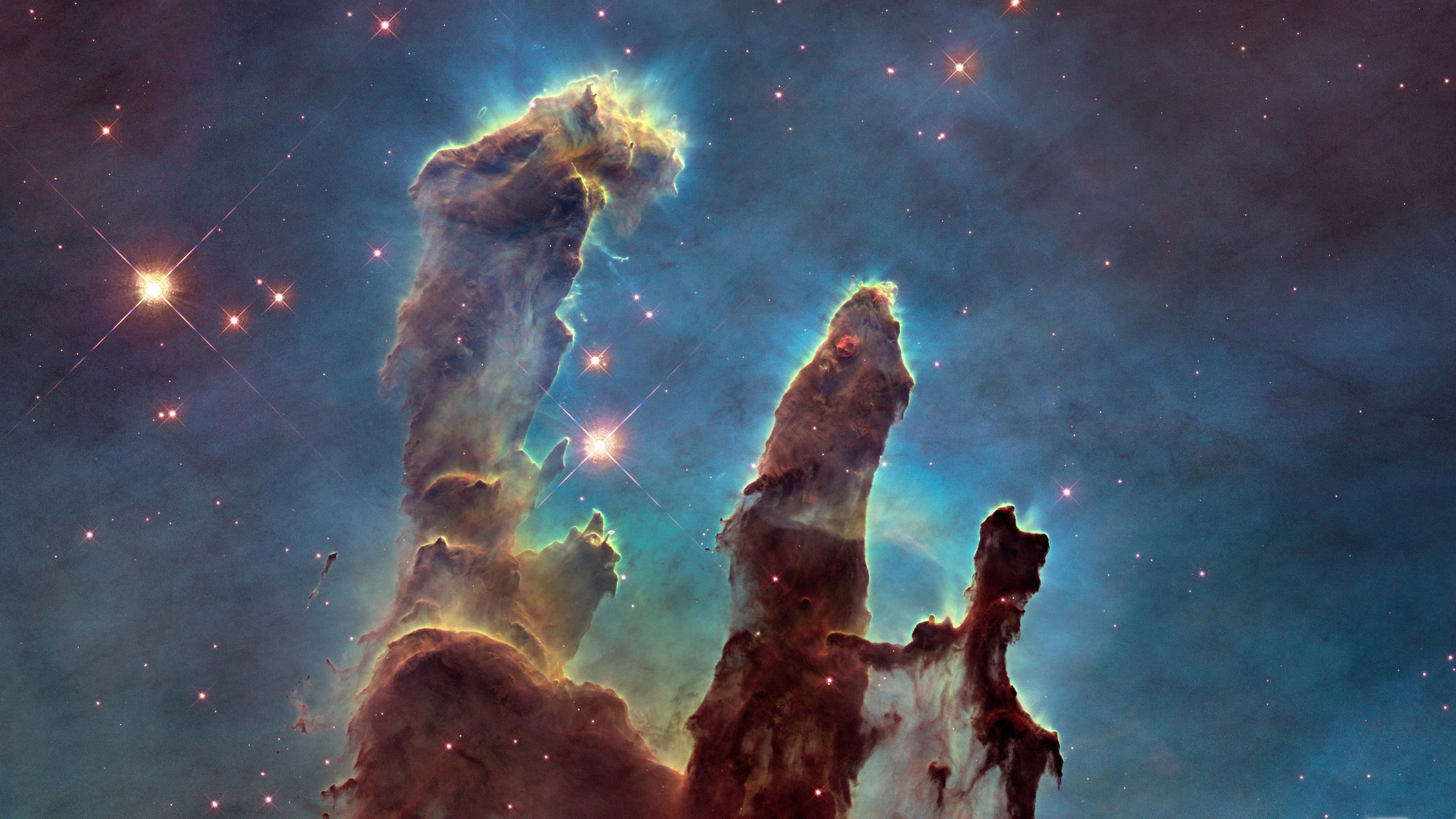 4K Universumi Norsunkärsämäisen kaltainen Nebula Taustakuvat