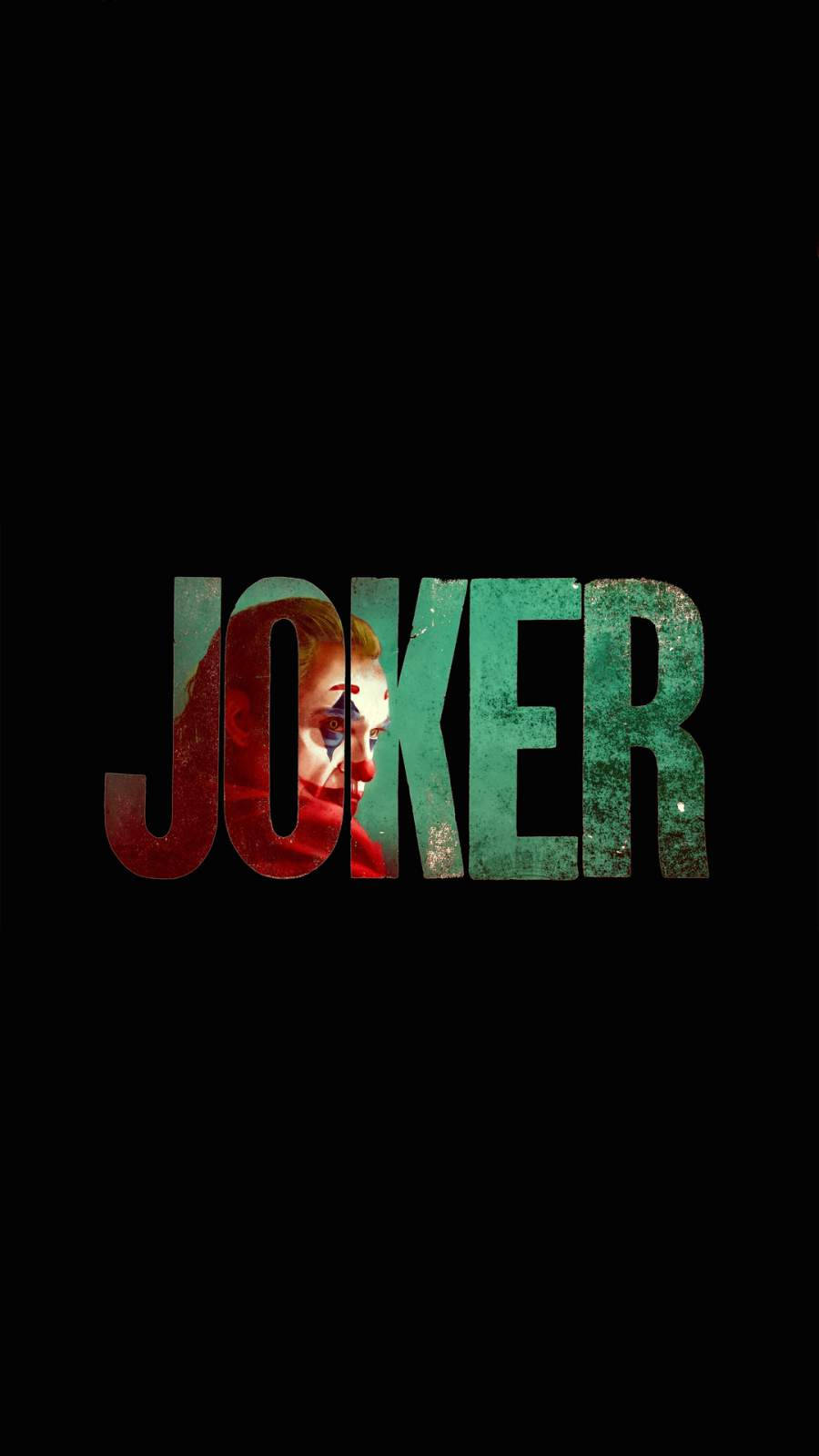 8K iPhone Joker Typografia Taustakuvat