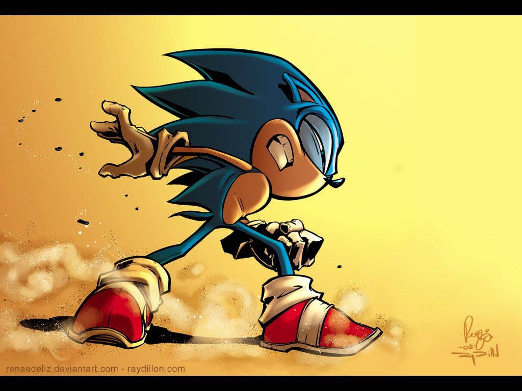 Äänen nopeus: Sonic the Hedgehog -fanitaidetta Taustakuvat