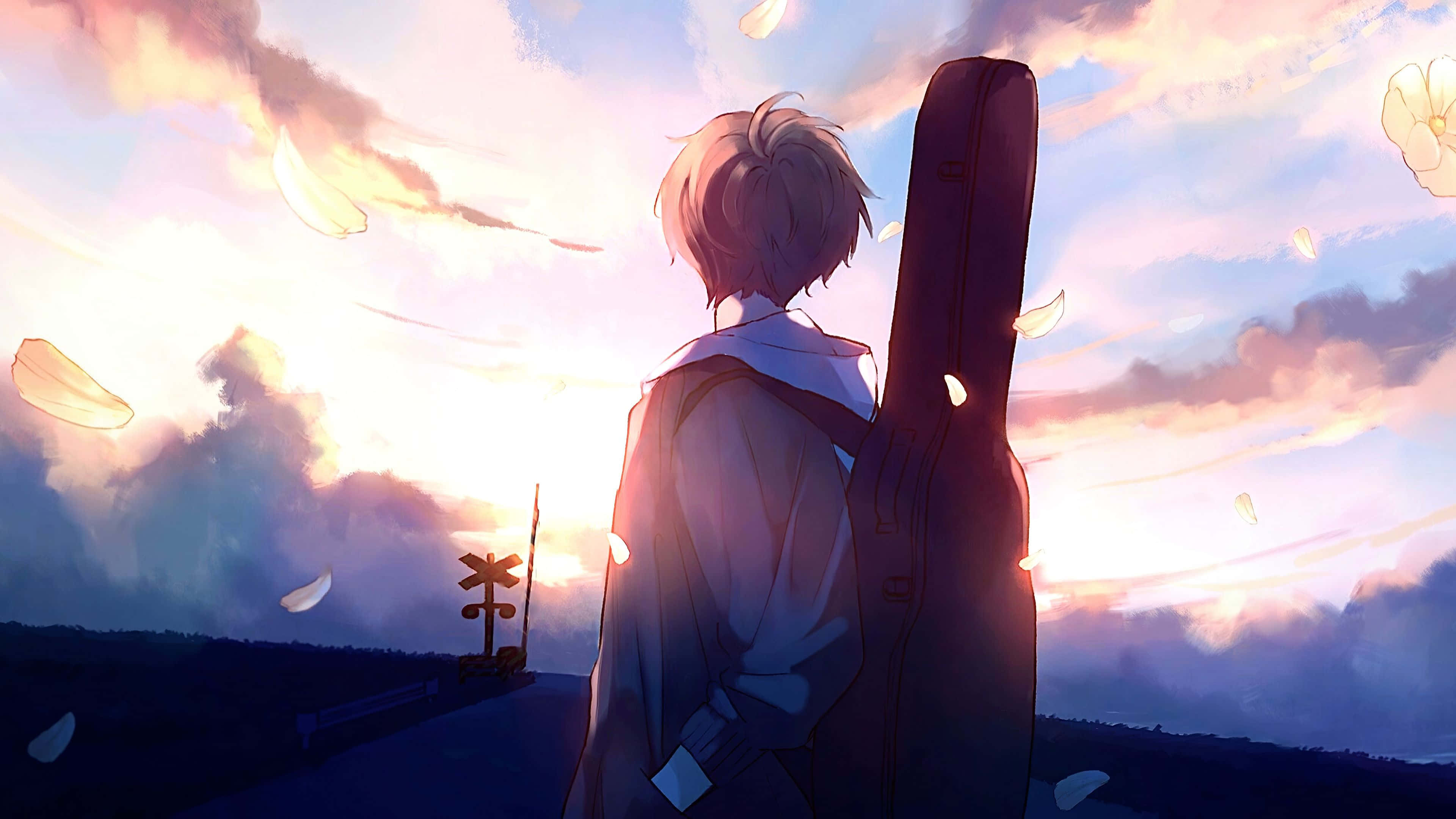 Aasialainen anime-estetiikka 4K Taustakuvat