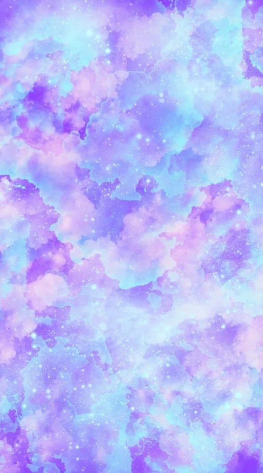 Abstract Pilvinen Laventeli Pastellilila Esteettinen Tausta Taustakuvat