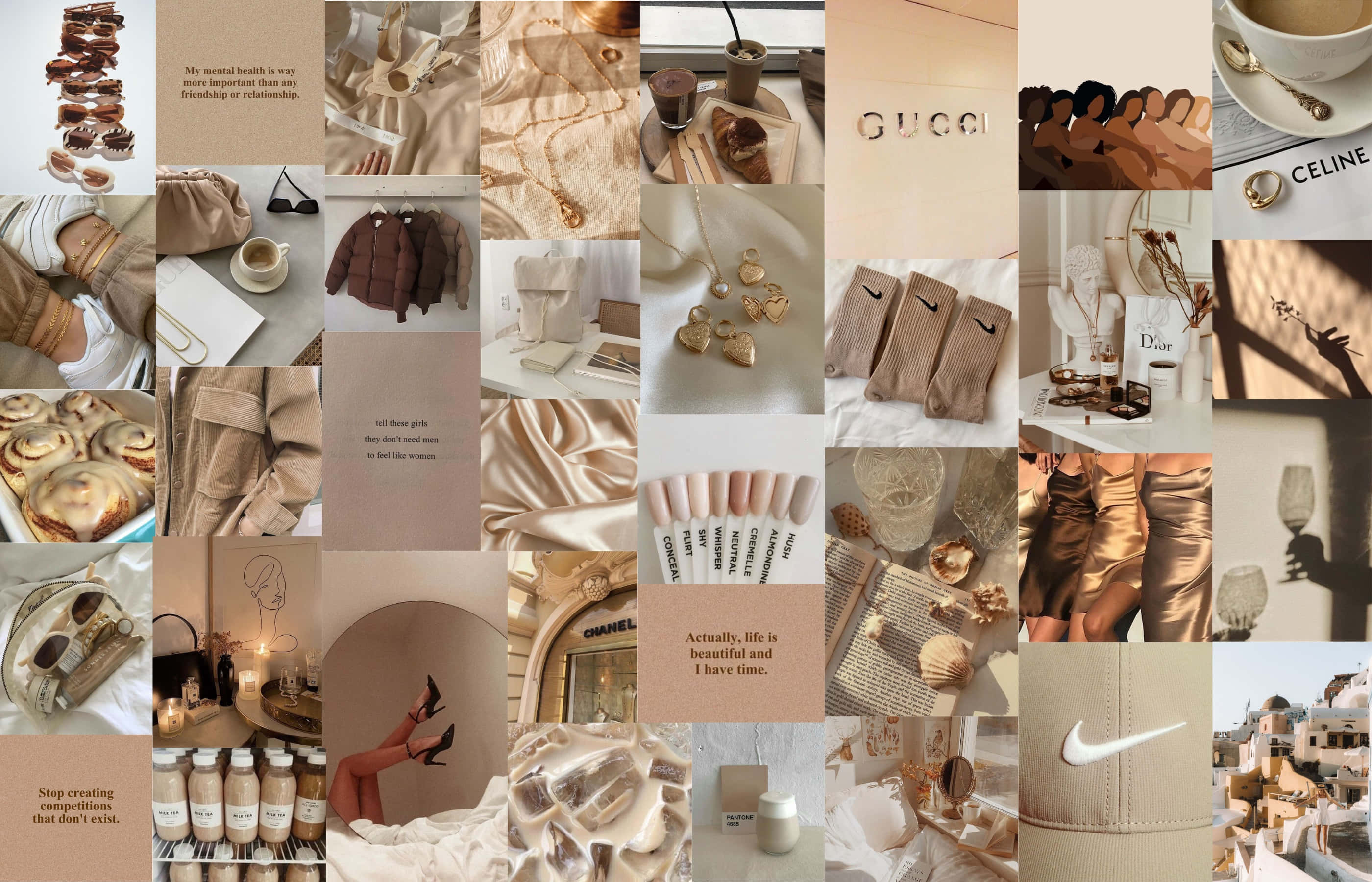 Abstracti esteettinen beige tausta Taustakuvat