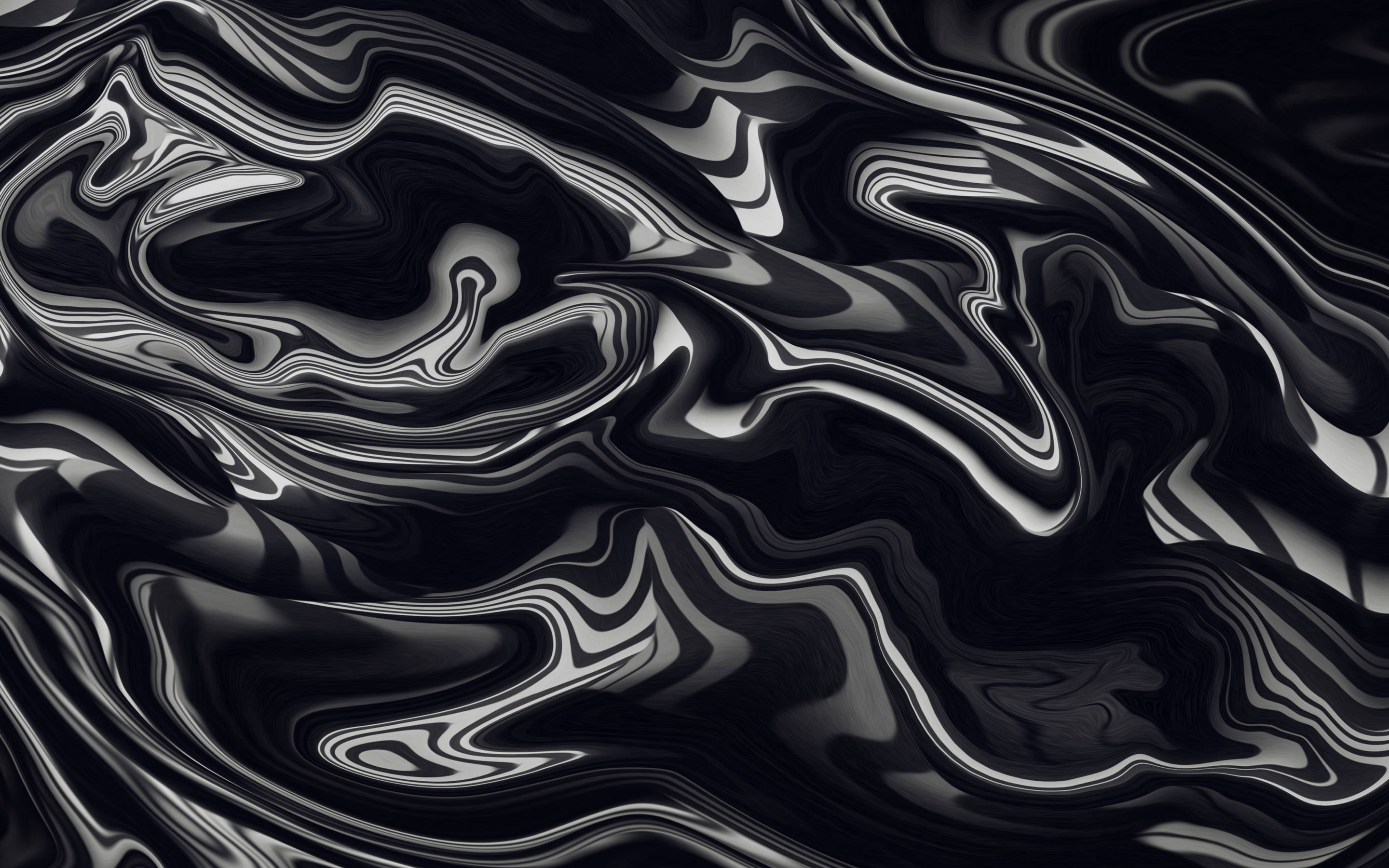 Abstracti musta nestemäinen Mac Taustakuvat