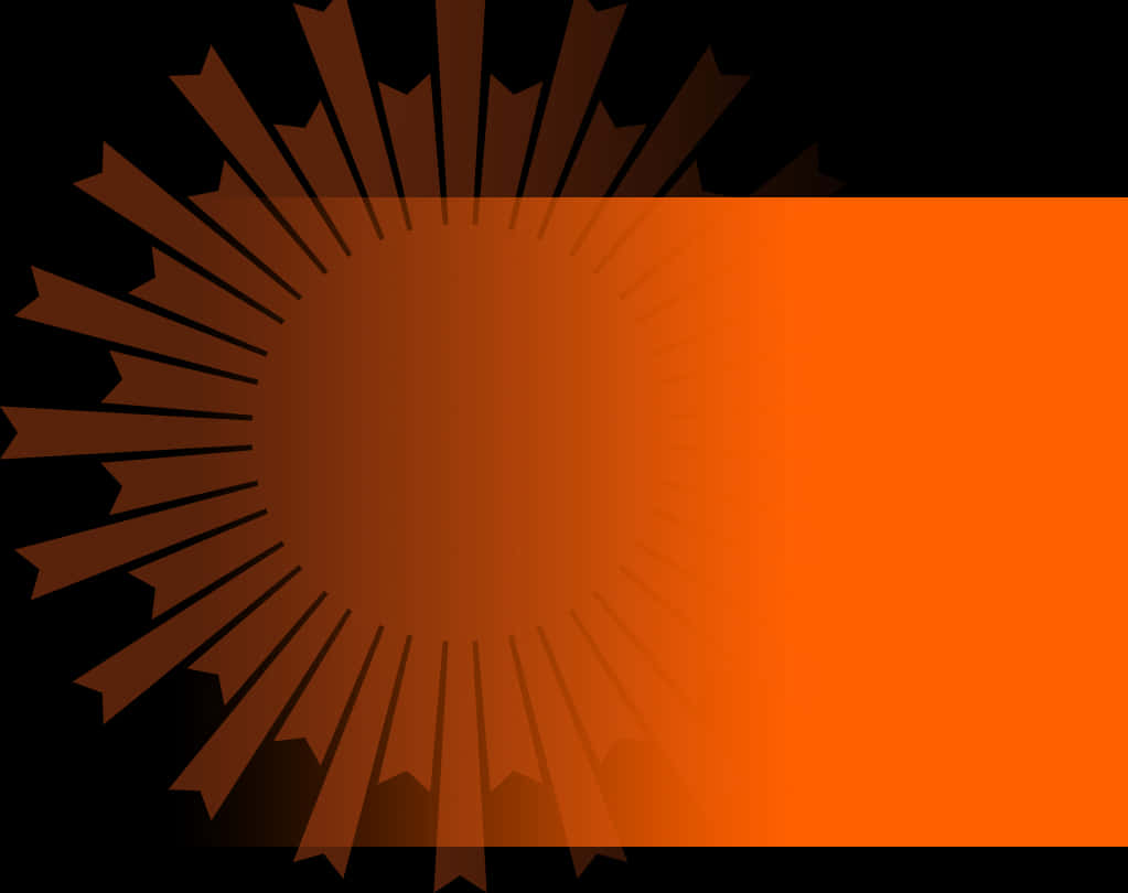 Abstrakti oranssi auringonsäde -tausta Taustakuvat