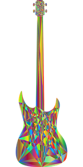 Abstrakti prismakitarataide Taustakuvat