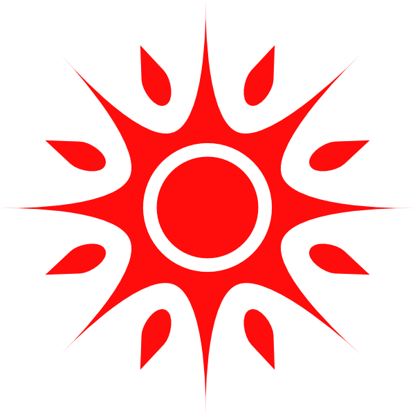 Abstrakti punainen aurinko Taustakuvat