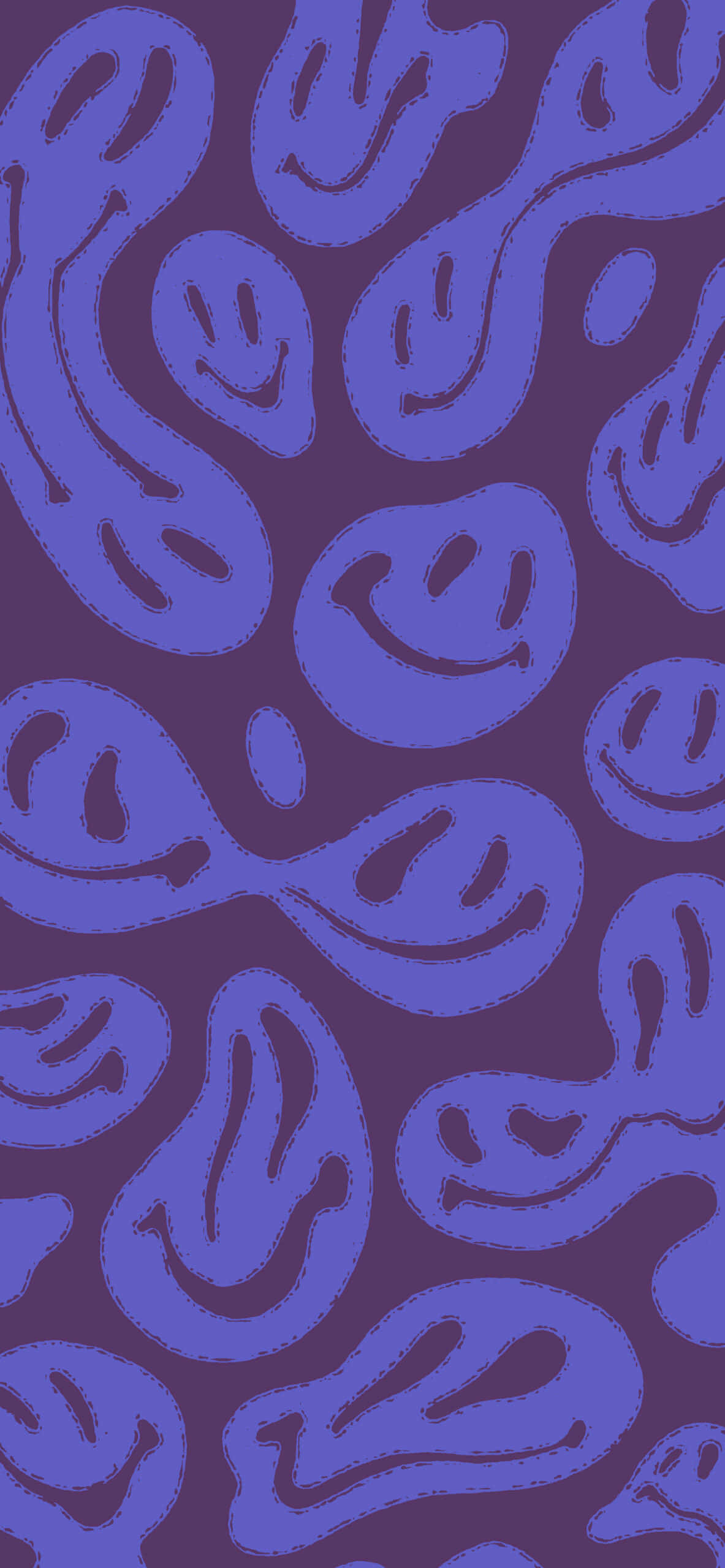 Abstrakti Violetti Aesthetic Trippy Hymynaama Taustakuvat