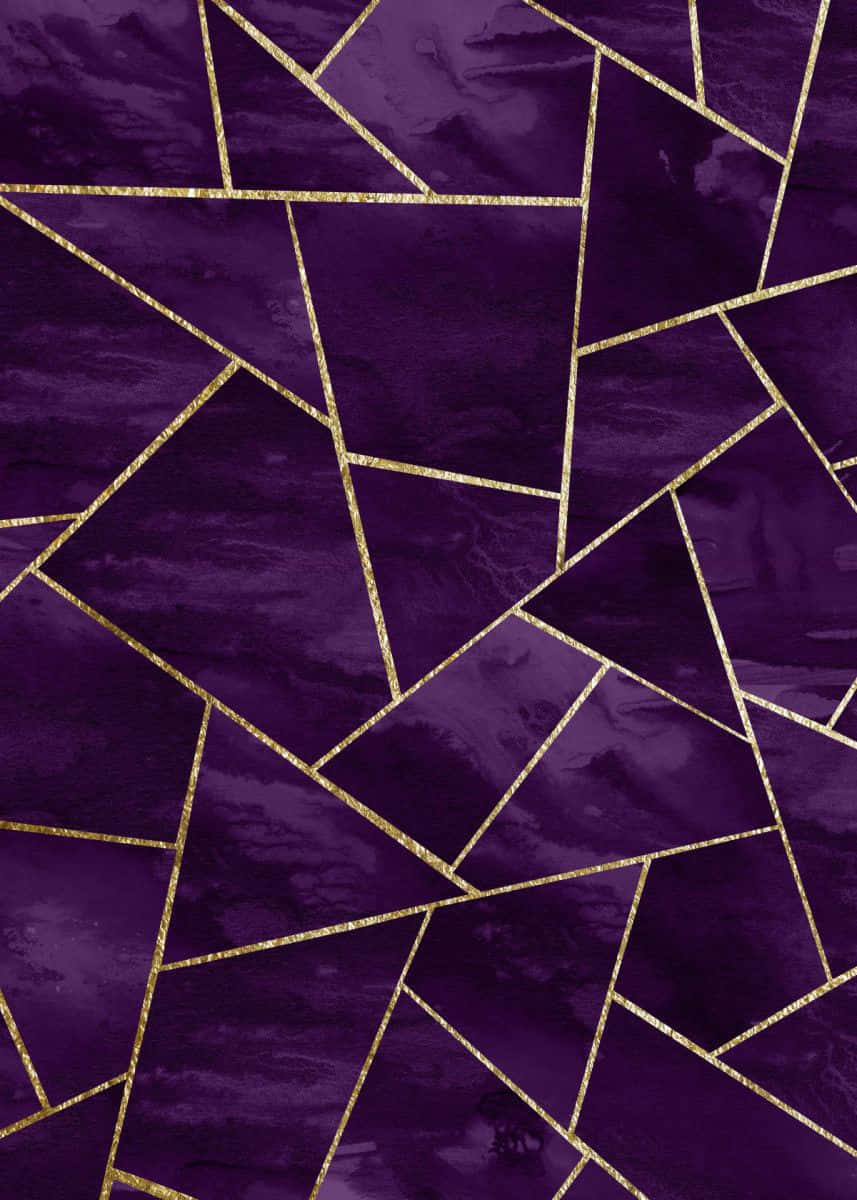 Abstrakti violetti ja kultainen tausta Taustakuvat