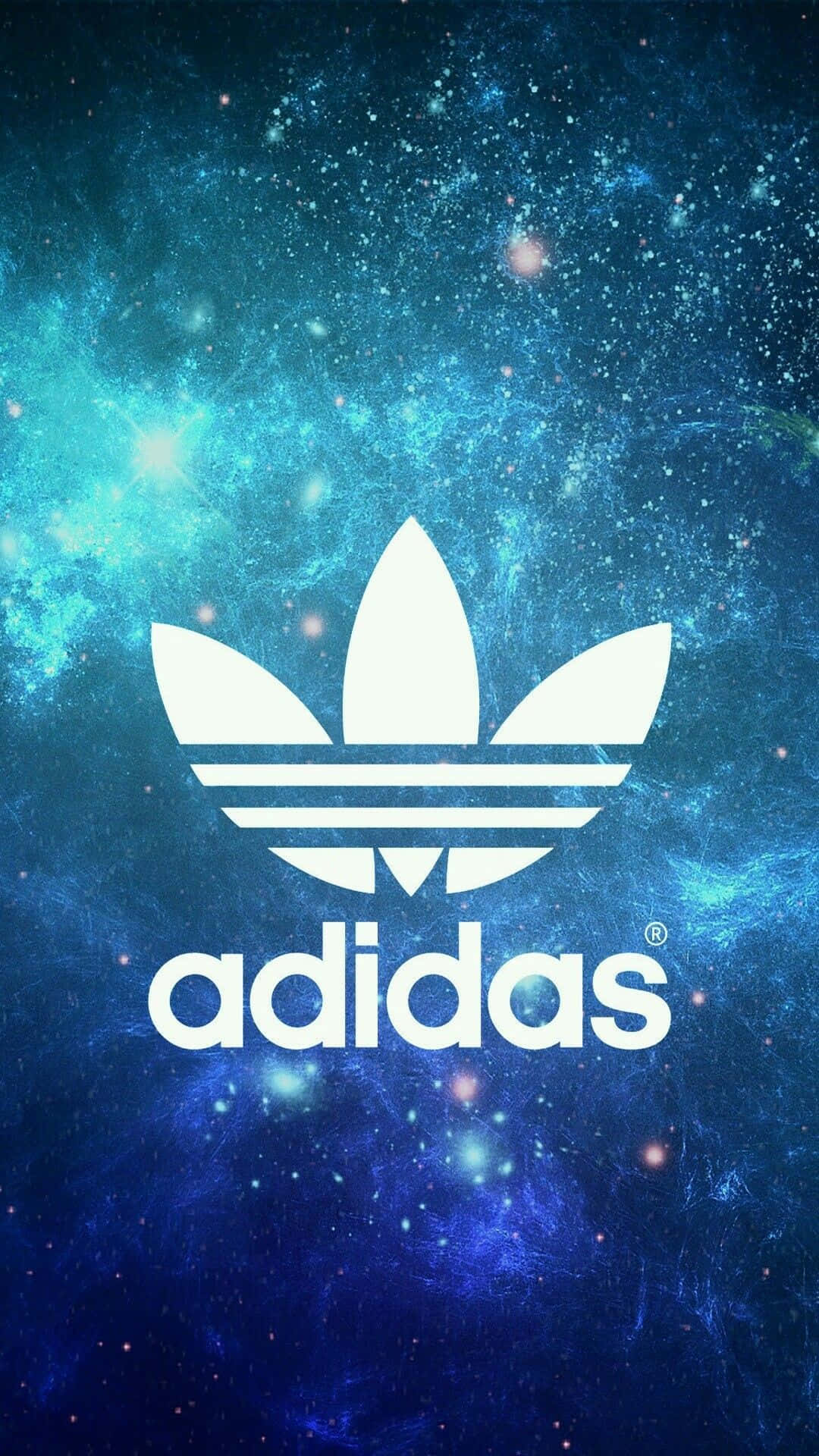 Adidas-logo galaksitaustakuva Taustakuvat