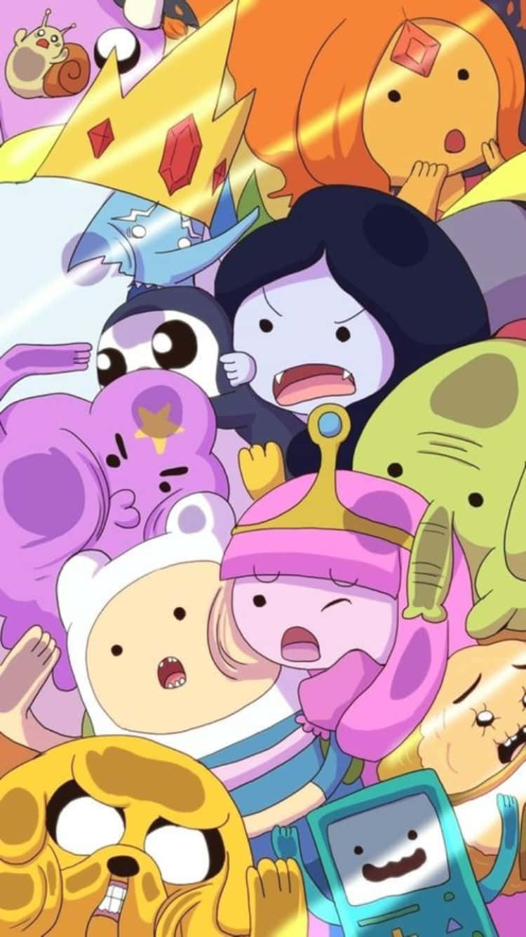 Adventure Time iPhone-näyttö Taustakuvat