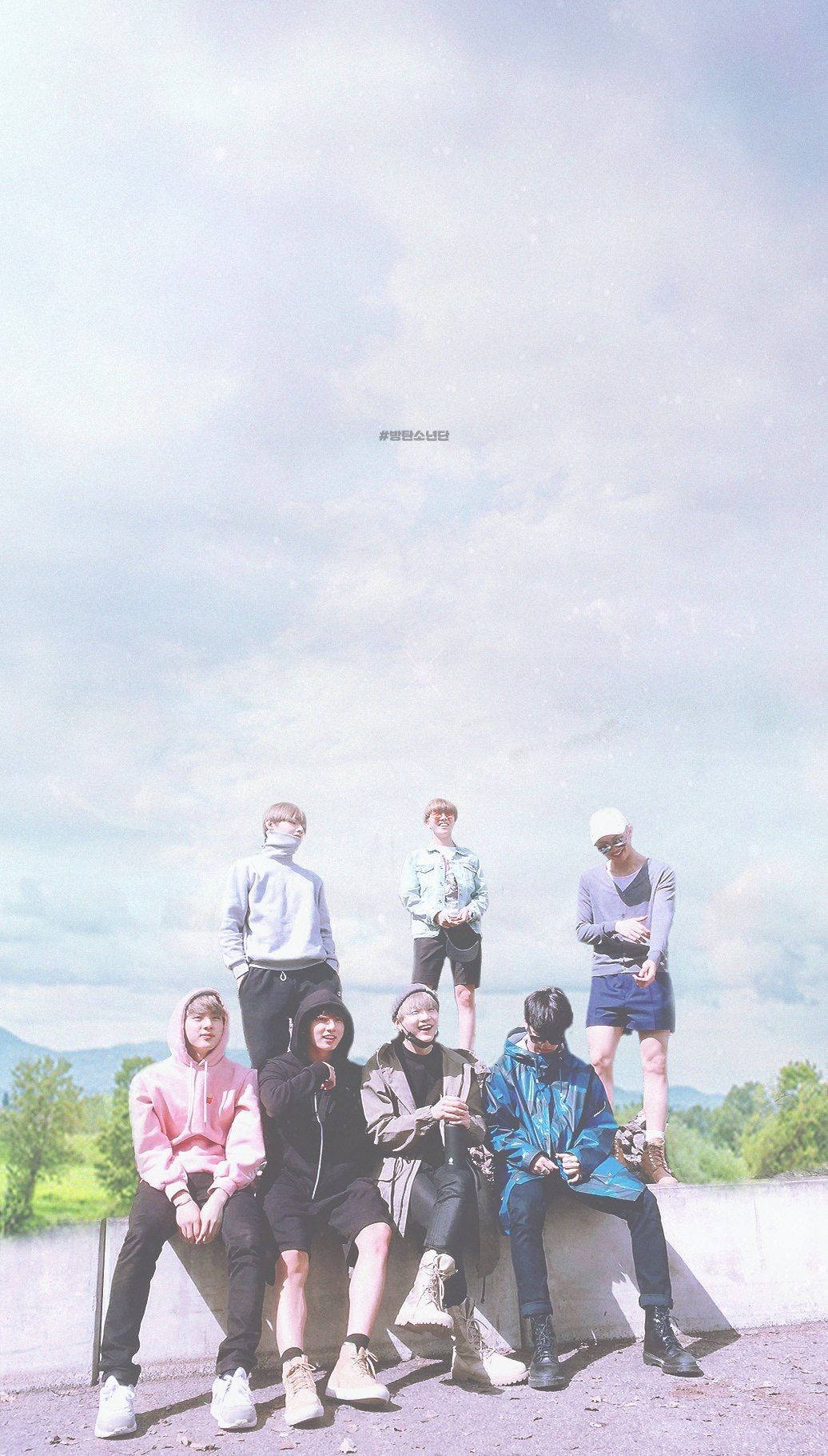 Aesteettinen BTS Happy Together Taustakuvat