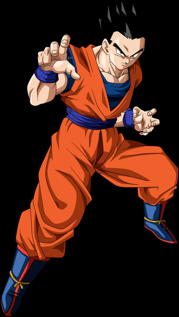 Aikuinen Gohan valmiina taisteluun Taustakuvat