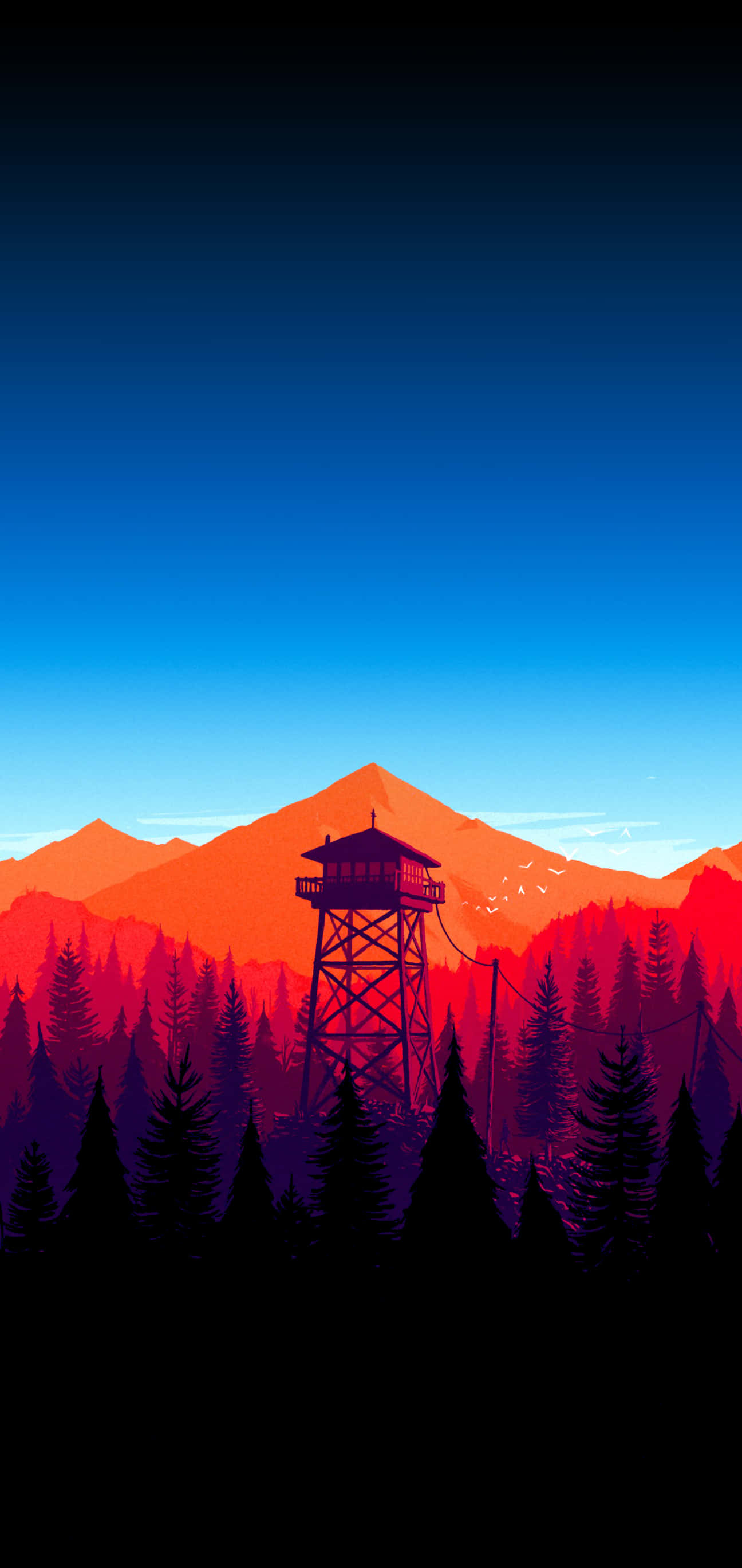 Ainutlaatuinen ja silmiinpistävä abstrakti sininen AMOLED Taustakuvat
