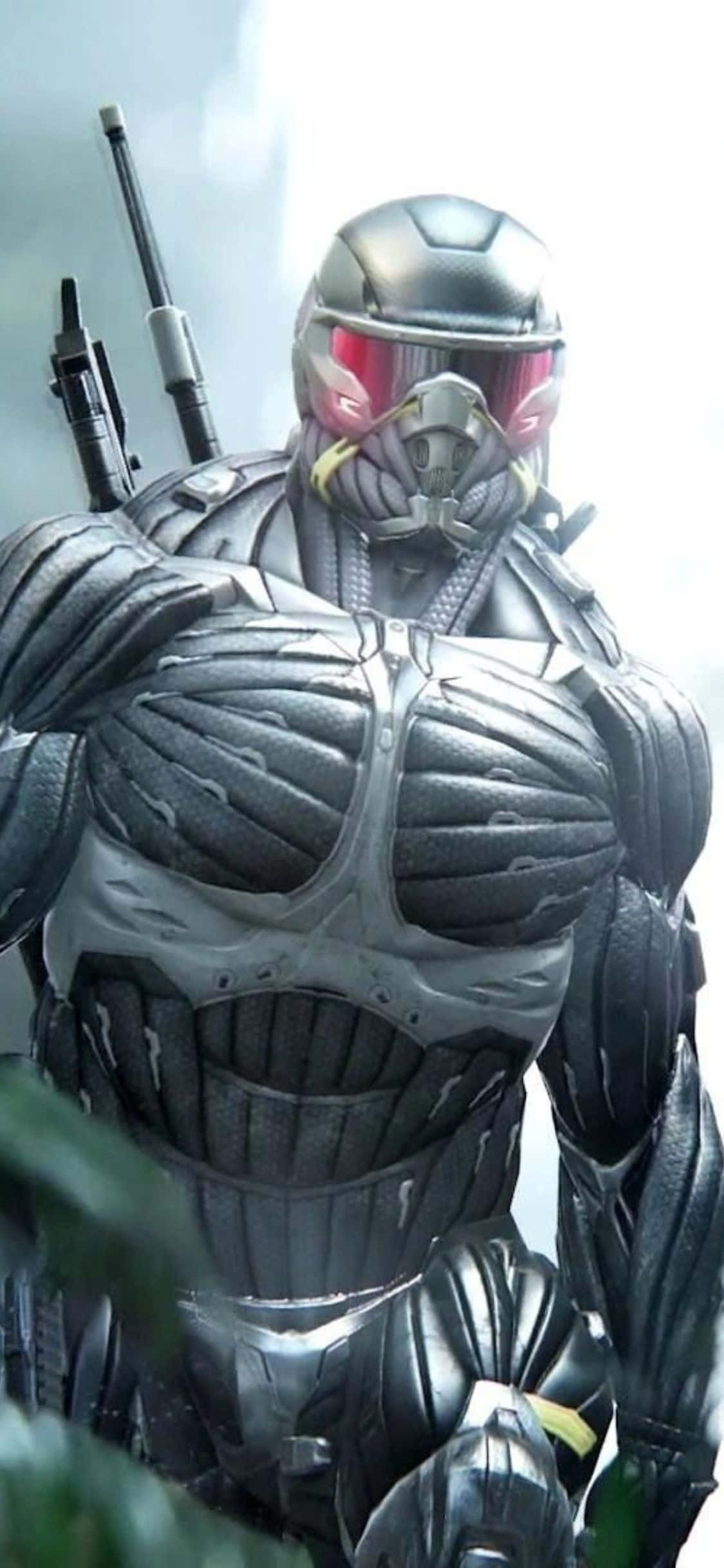 Ainutlaatuinen näkymä Crysis 3 -pelistä iPhone X:llä Taustakuvat