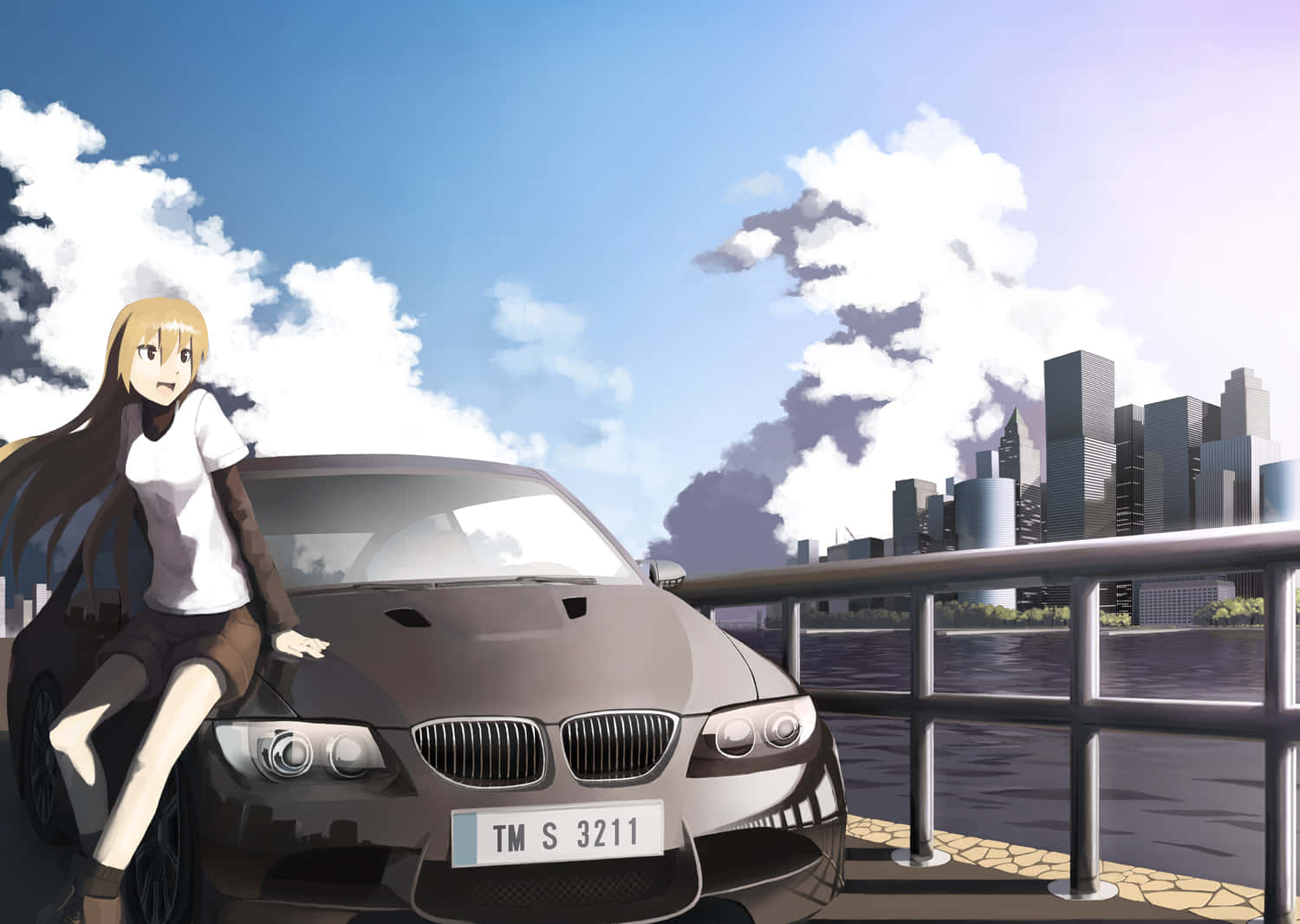 Aja tyylillä tällä silmiinpistävällä anime-teemaisella autolla Taustakuvat