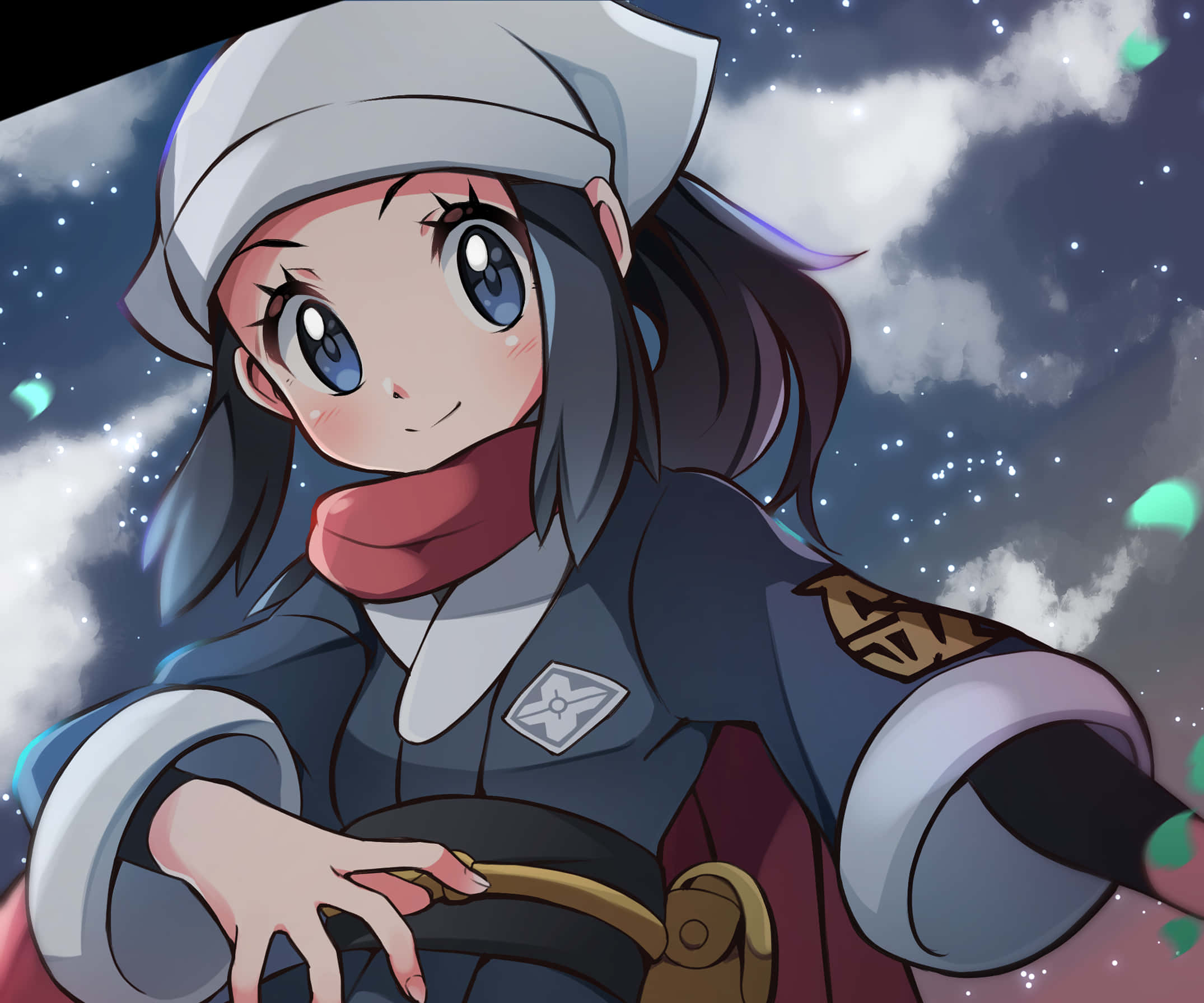 Akari Pokemon PFP tähtitaivaalla Taustakuvat