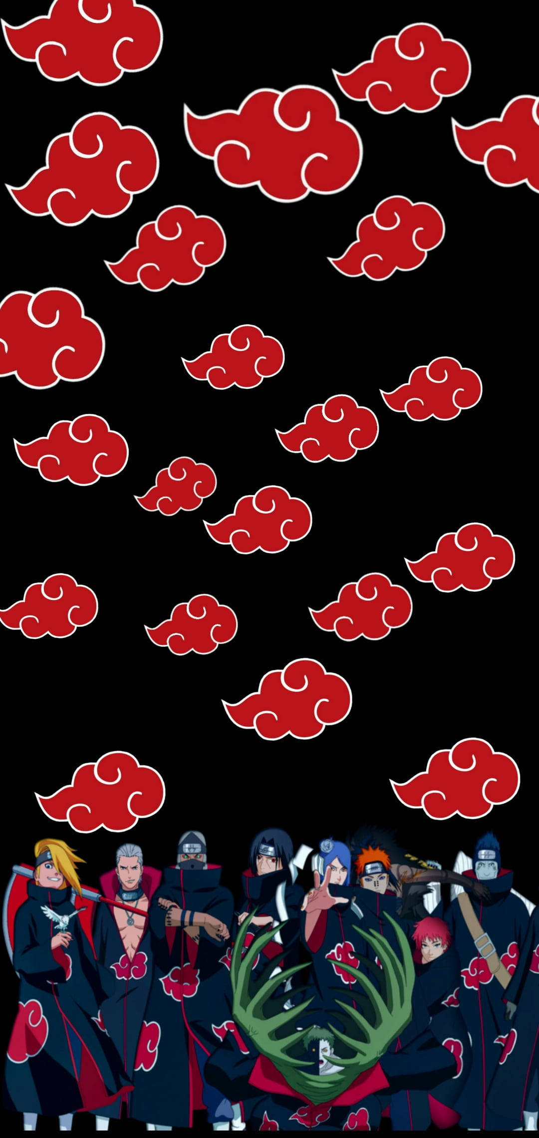 Akatsuki-logo Shinobi-klaani Taustakuvat