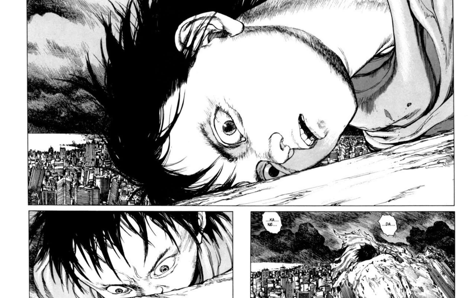 Akira Manga-paneelin tausta Taustakuvat