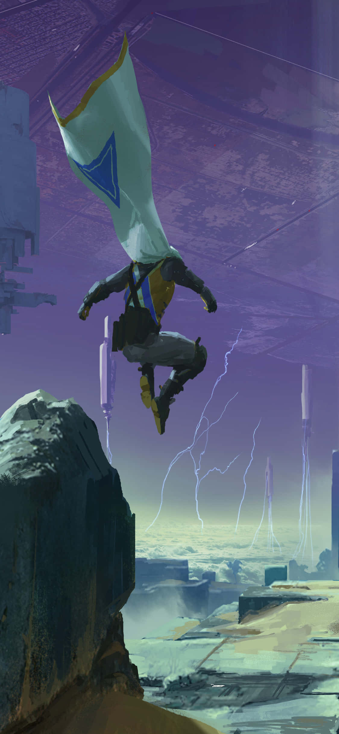 Älä koskaan missaa hetkeäkään eeppisestä Destiny 2 -seikkailusta iPhone Xs:lläsi Taustakuvat