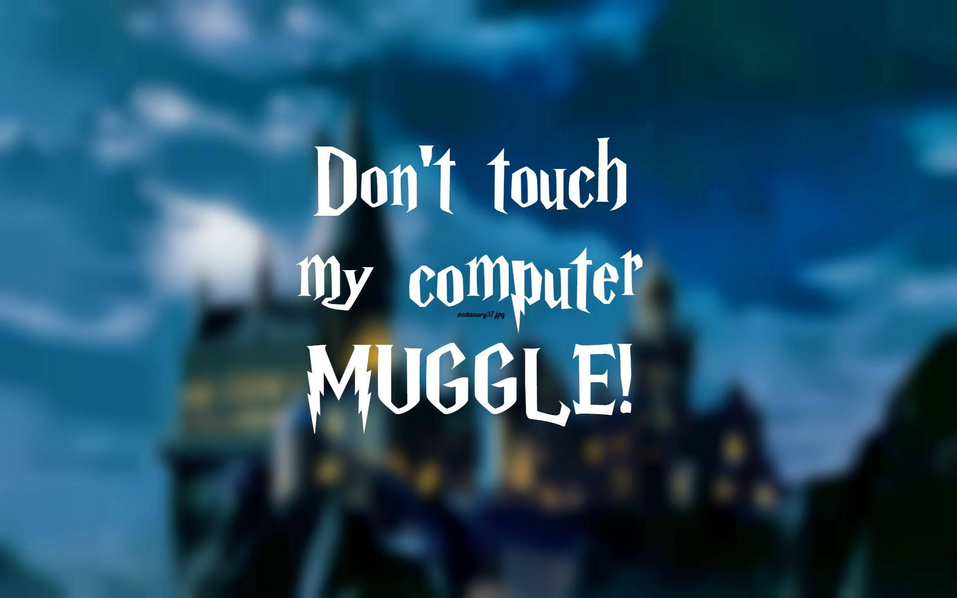 Älä Koske Tietokoneeseeni Harry Potter Taustakuvat