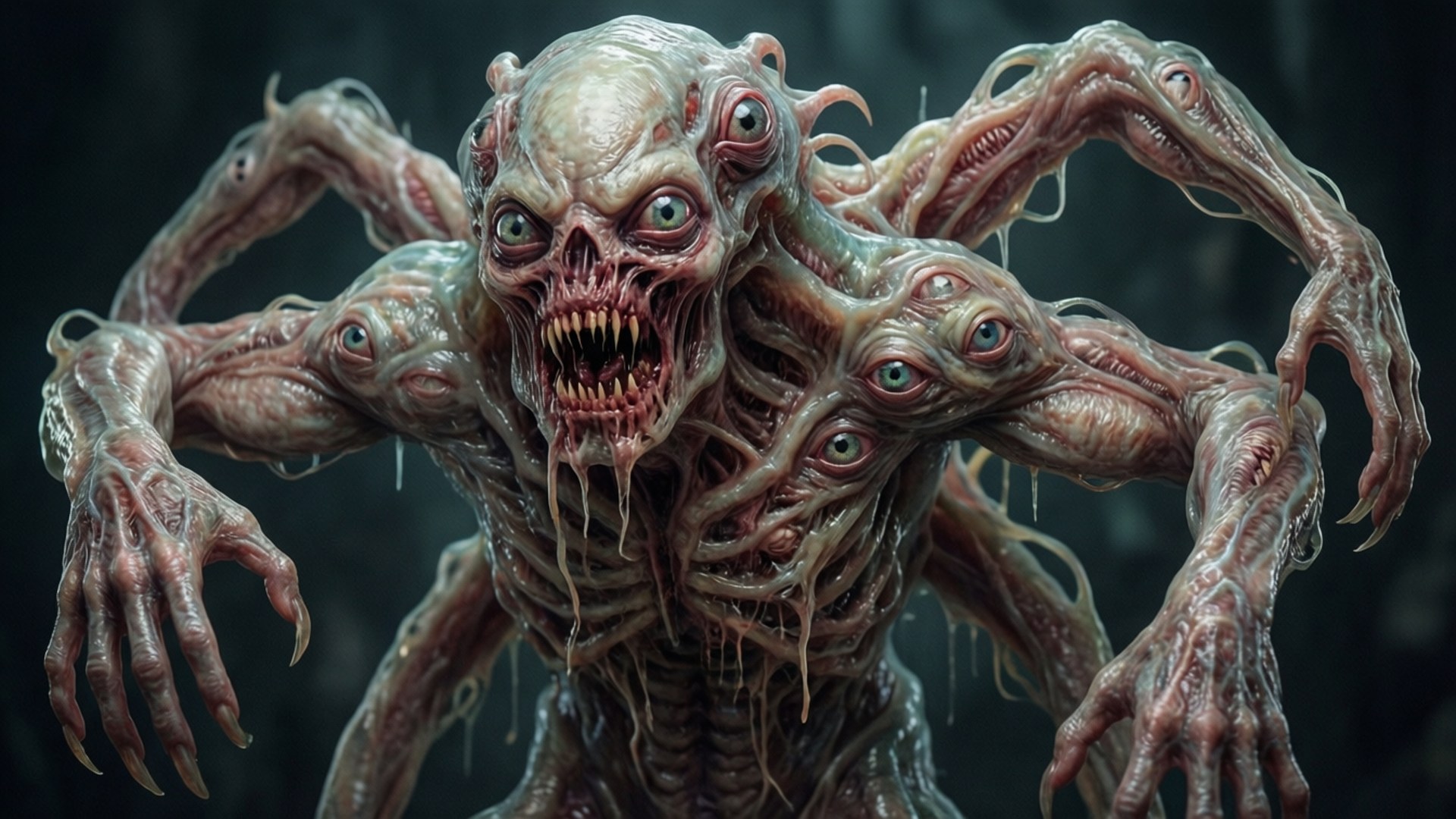 Alien-Nekromorfi Hybridi Taustakuvat
