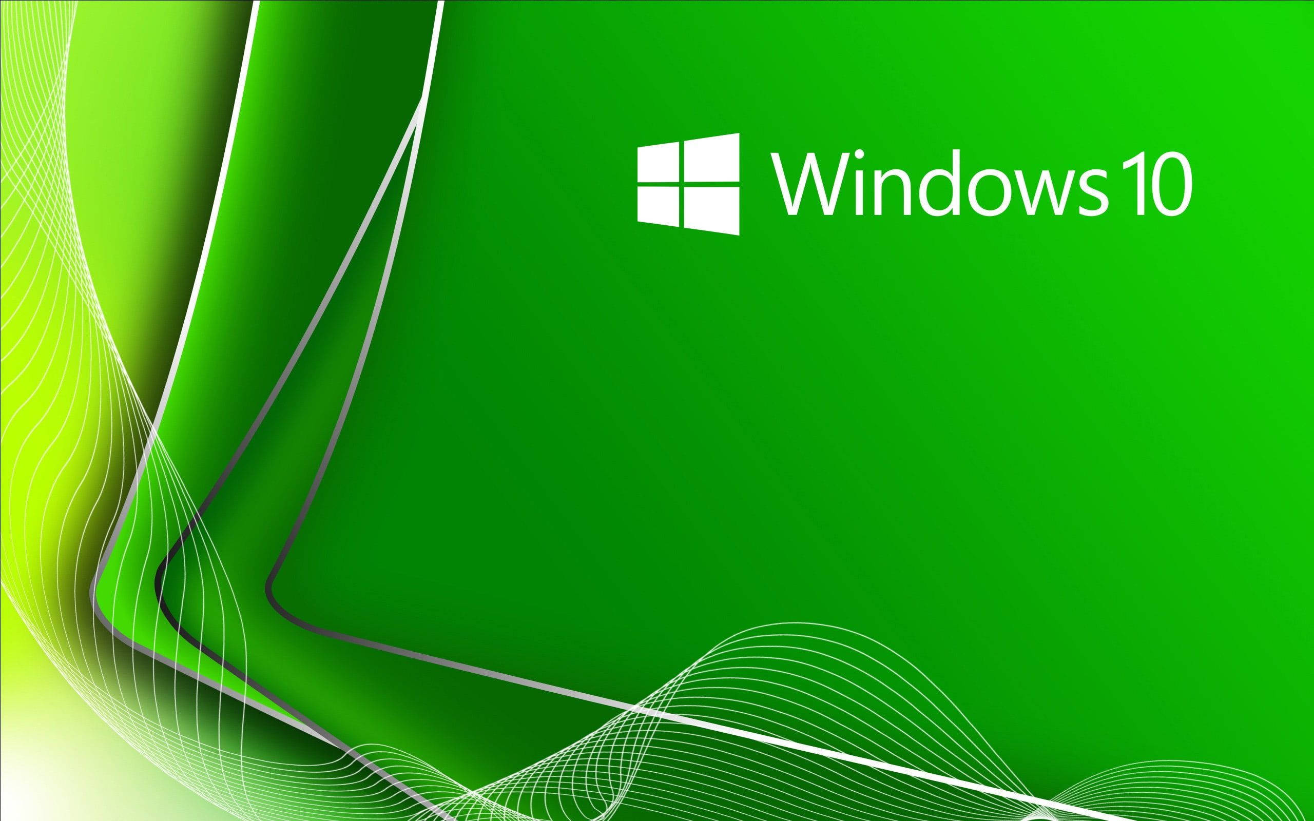 Alkuperäinen Windows 10 vihreä Taustakuvat