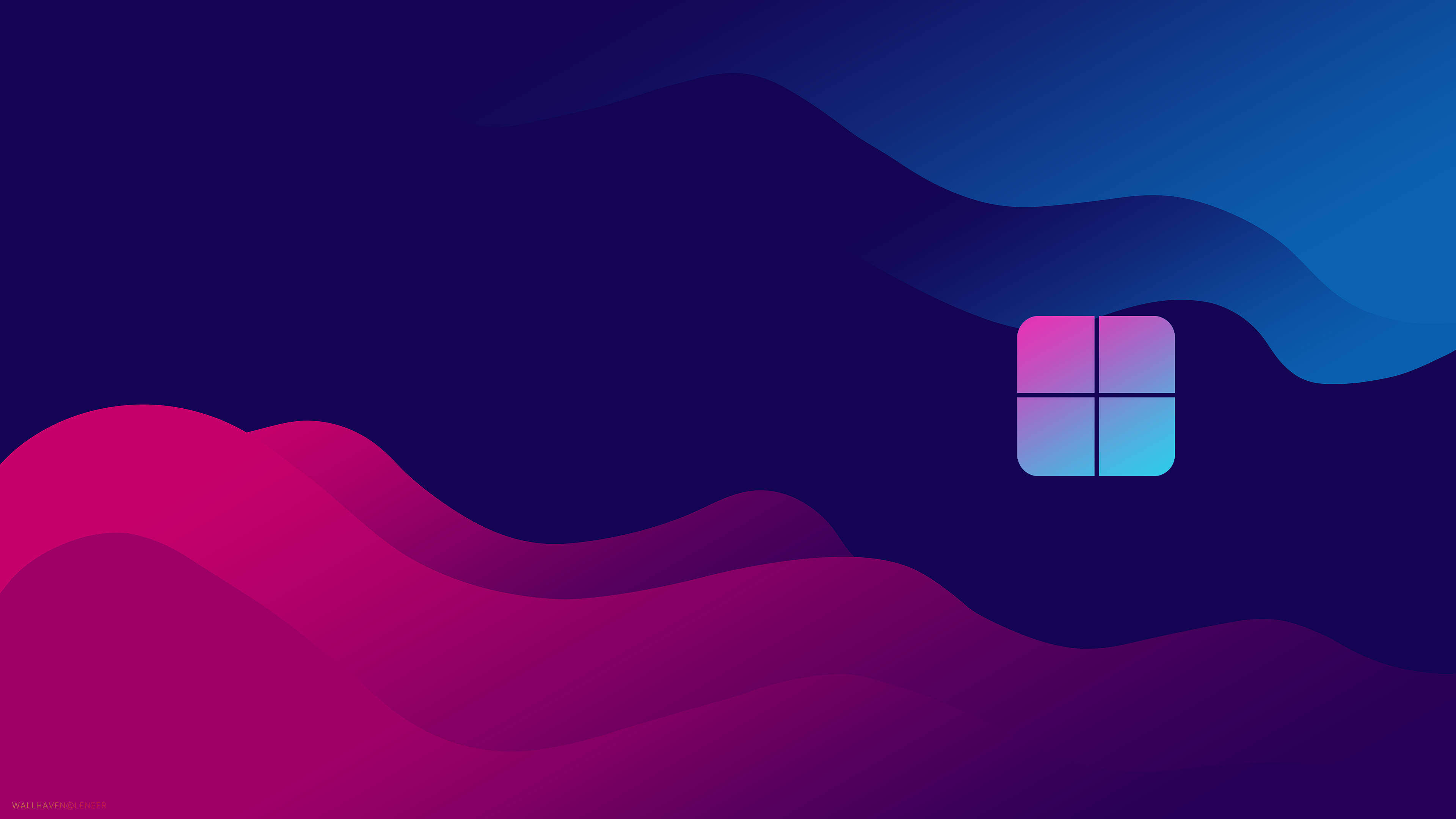 Alkuperäinen Windows Magenta ja Sininen Taustakuvat