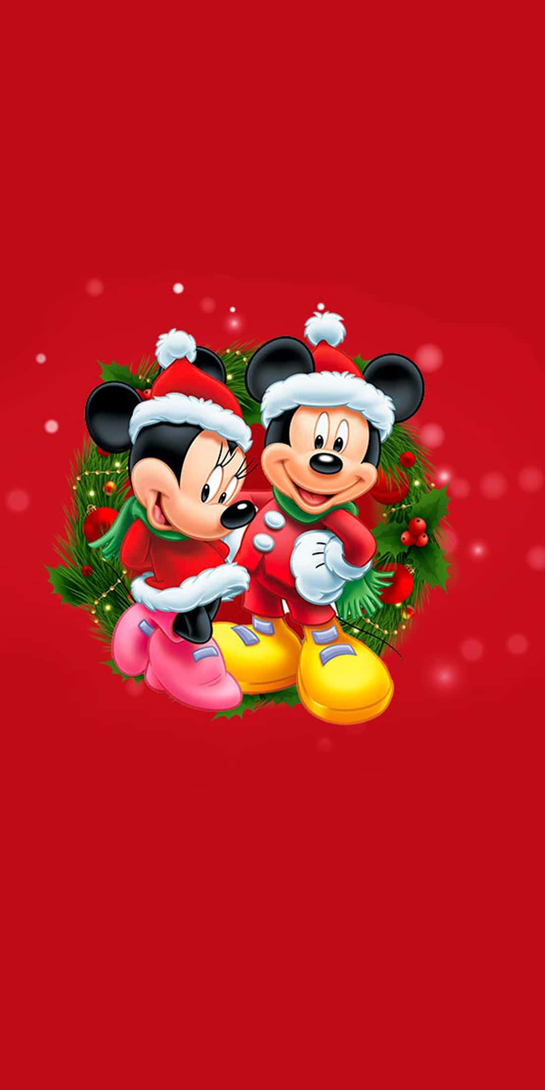 Aloita lomasi Disney Christmasilla iPadillasi! Taustakuvat